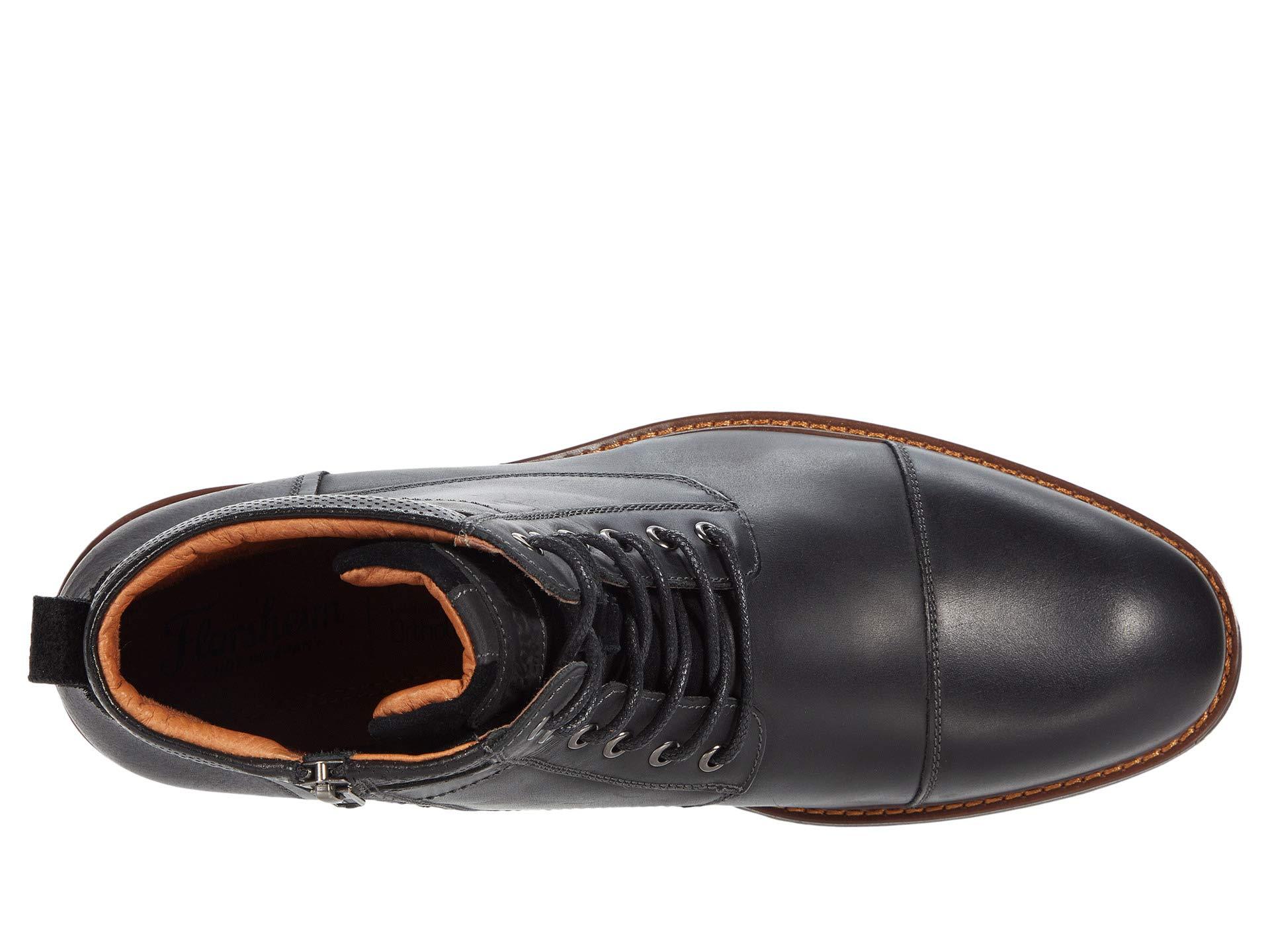 lodge cap toe lace up boot