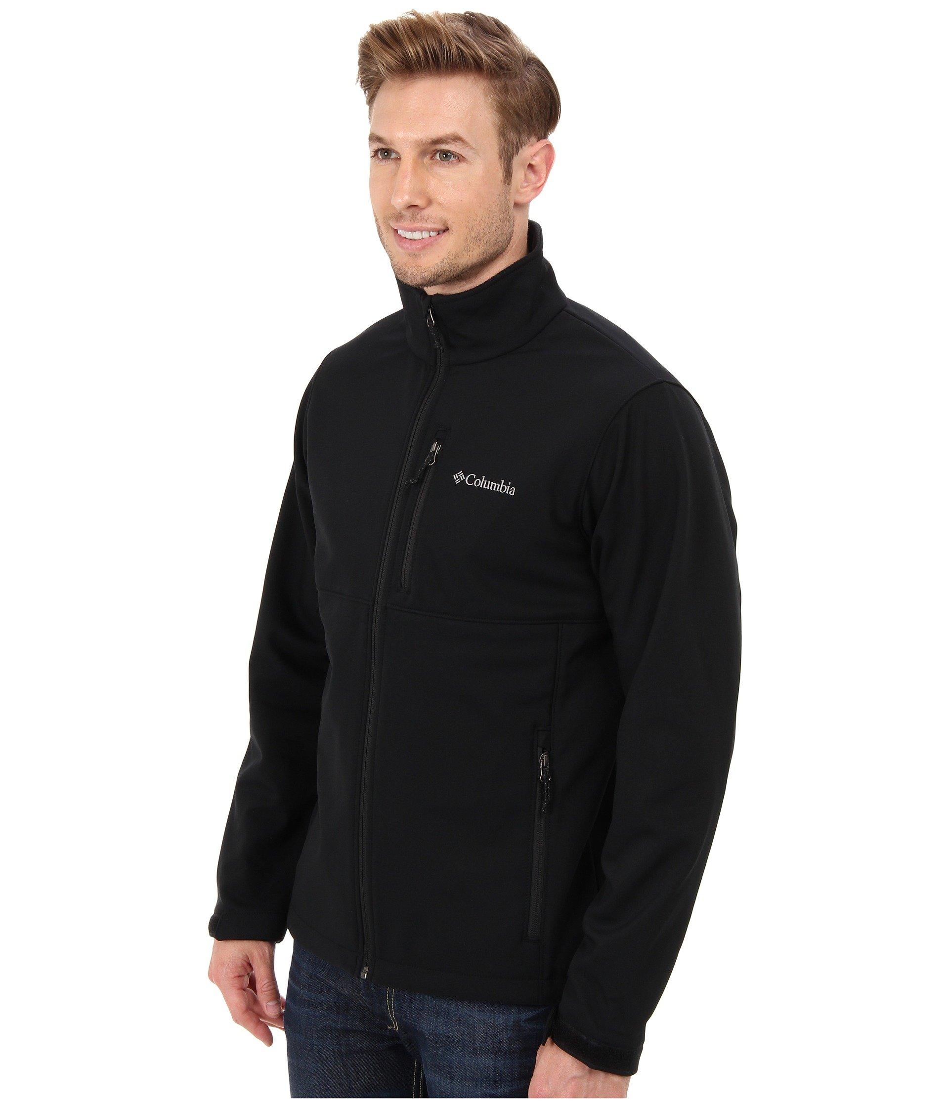 Columbia Synthetic Ascendertm Softshell Jacket in Black for Men - Save ...