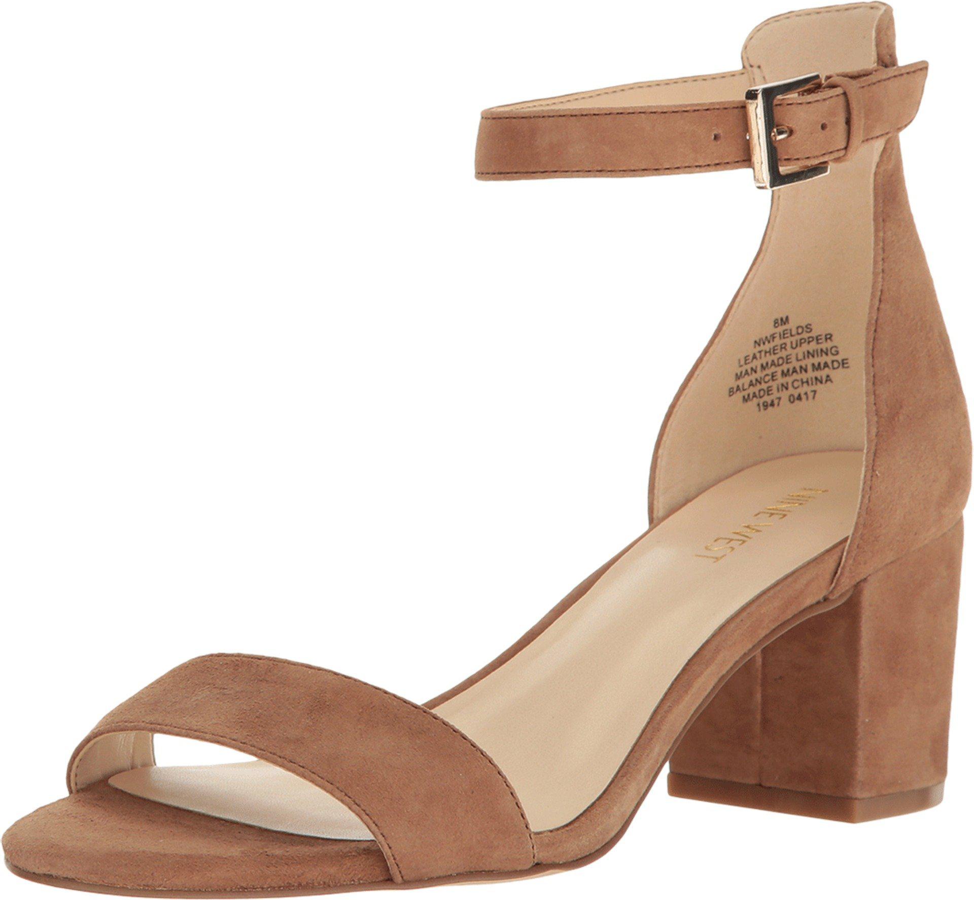 nine west fields block heel sandal
