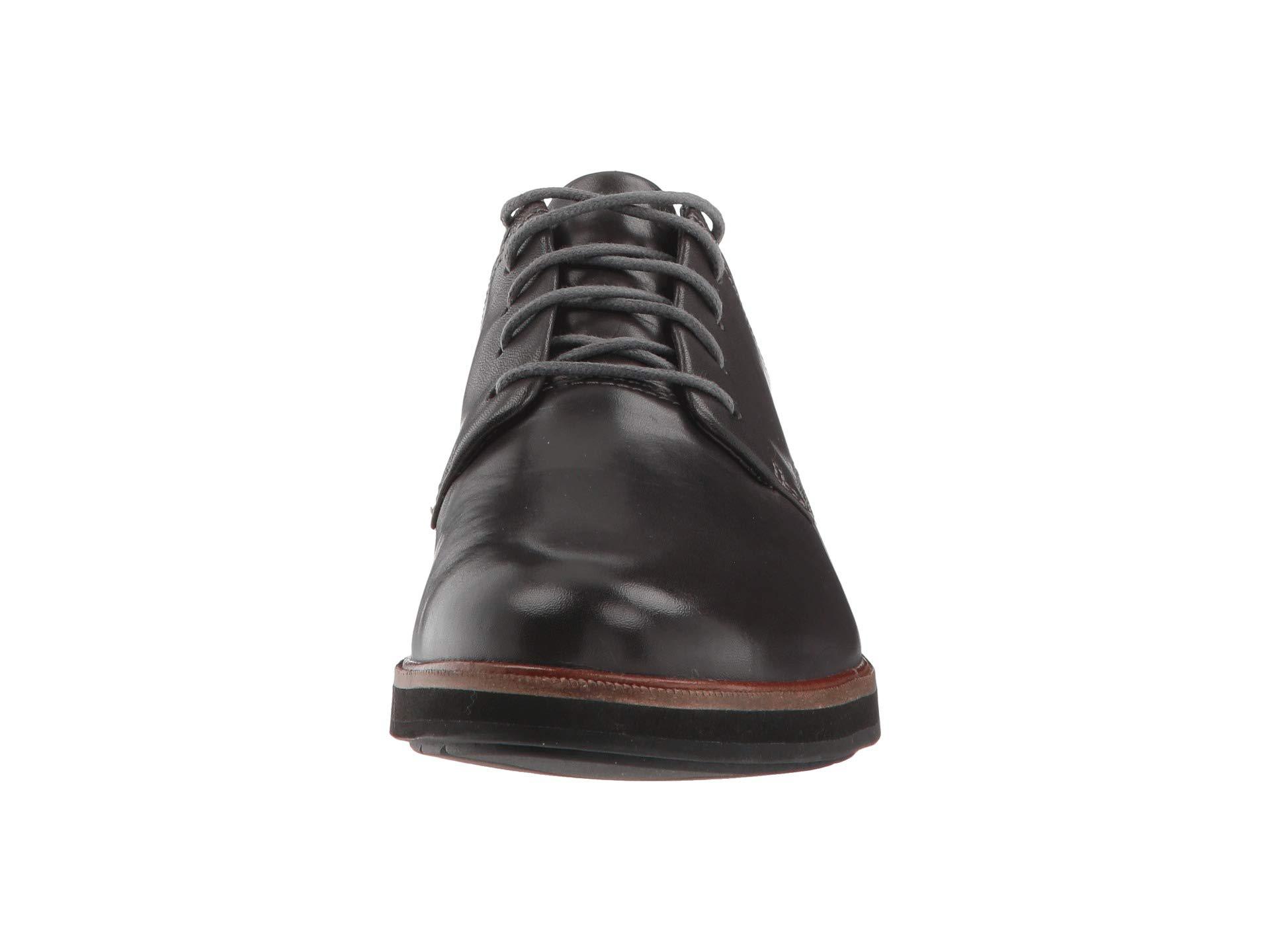 clarks frida derby black