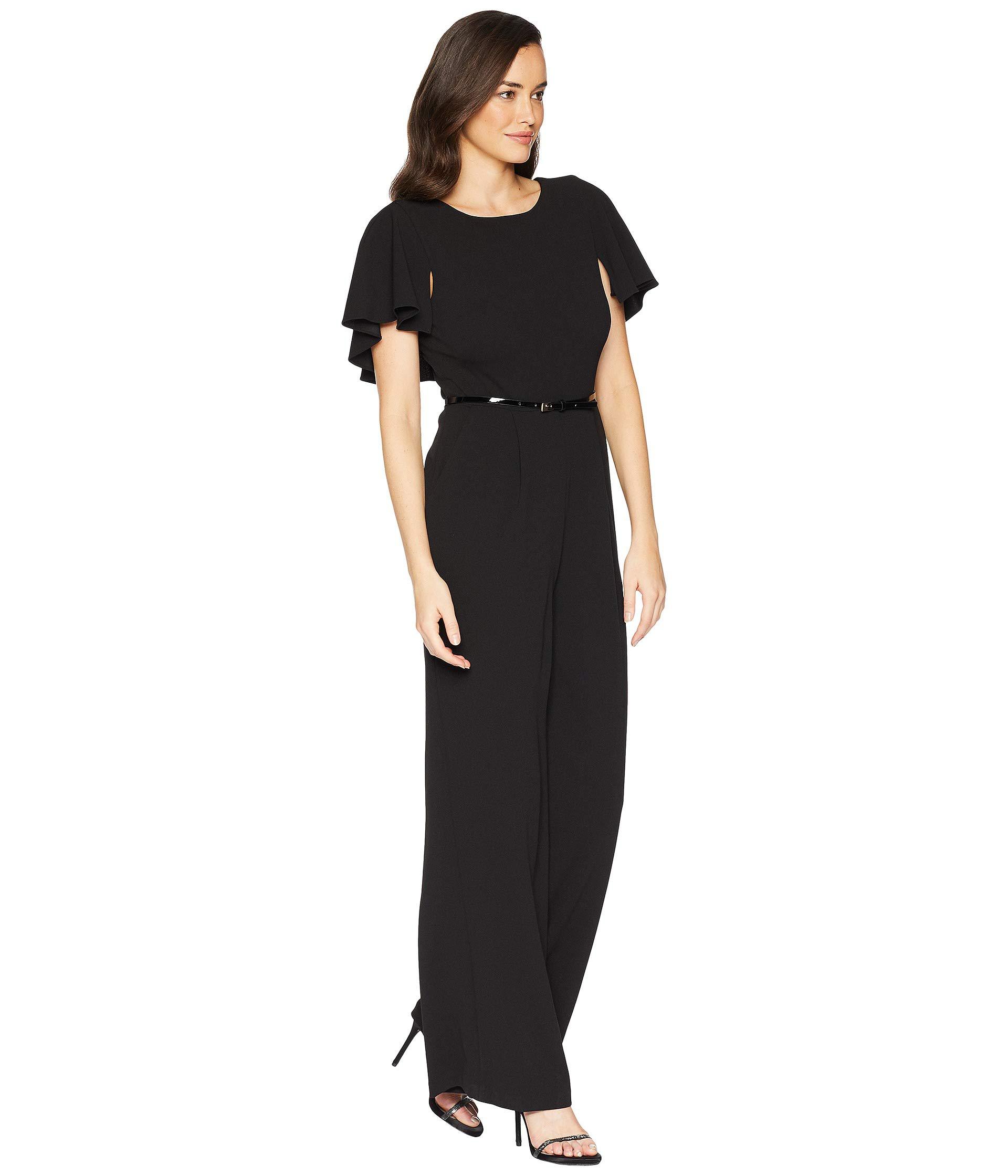 calvin klein ruffle sleeve