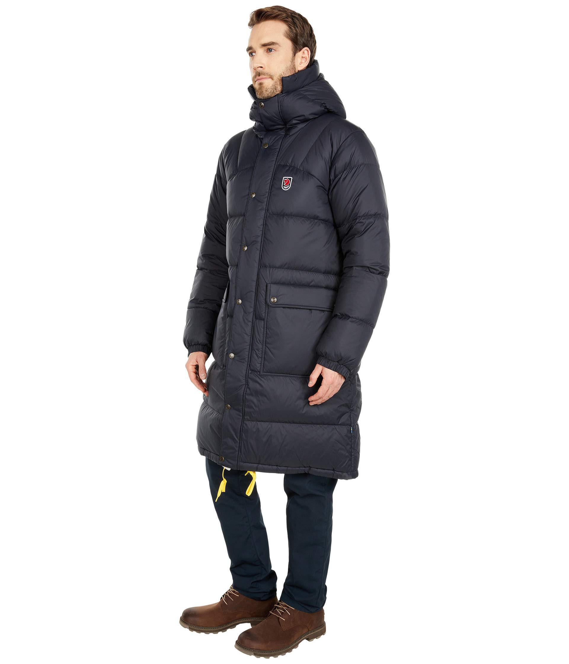 Fjallraven Expedition Long Down Parka in Black for Men Lyst