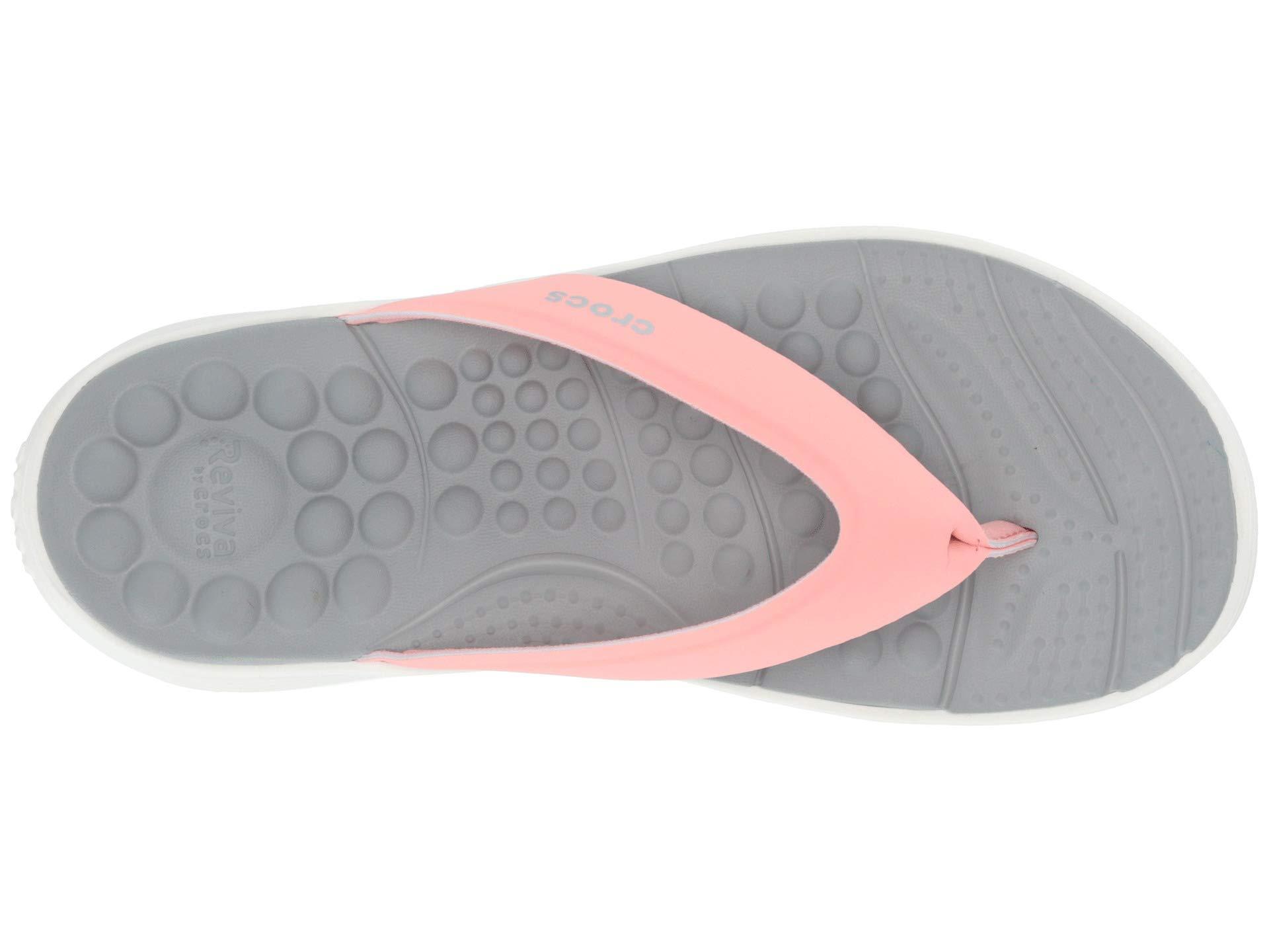 crocs women's reviva flip flop
