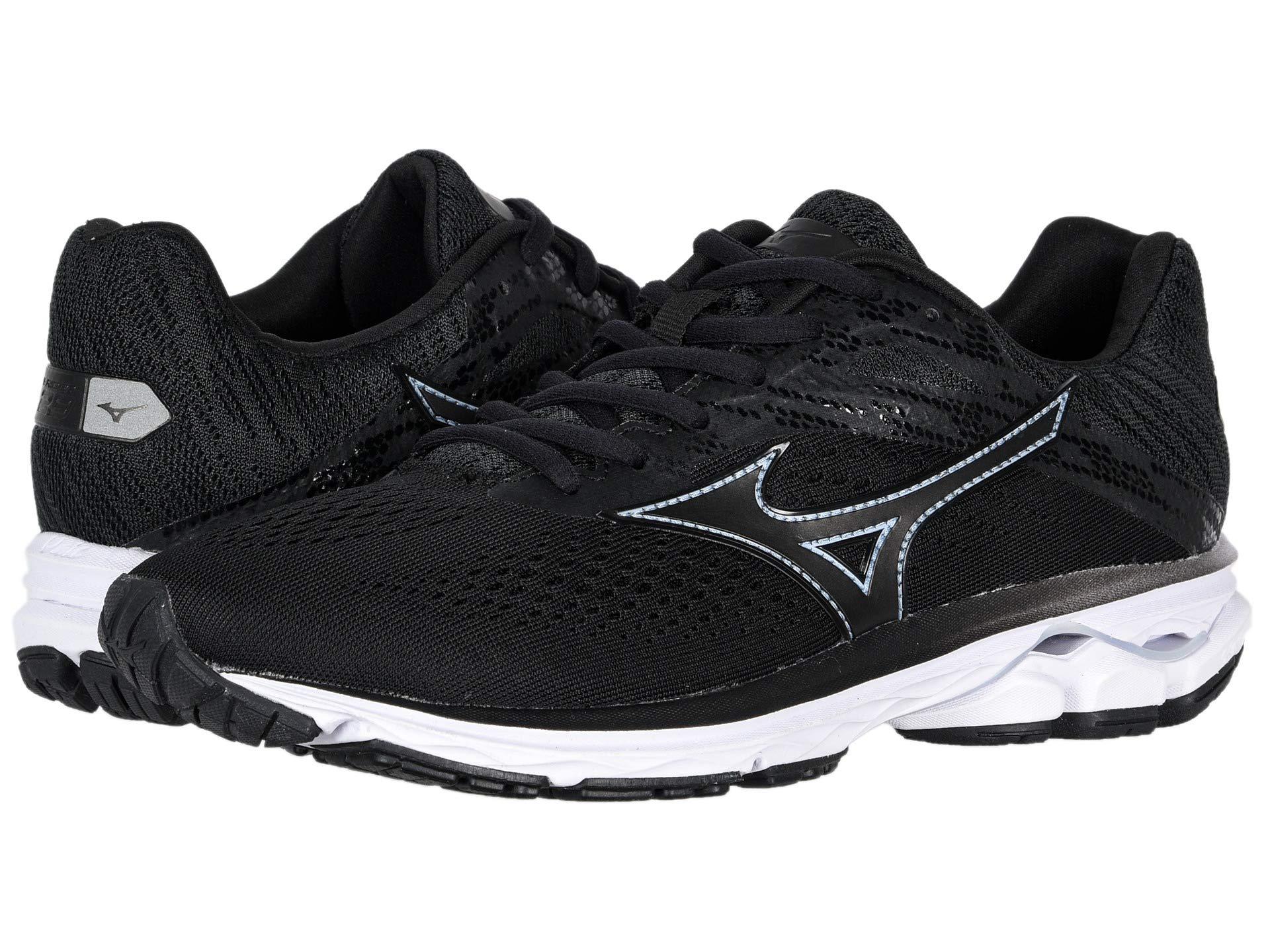 Mizuno Synthetic Wave Rider 23 in Black - Lyst