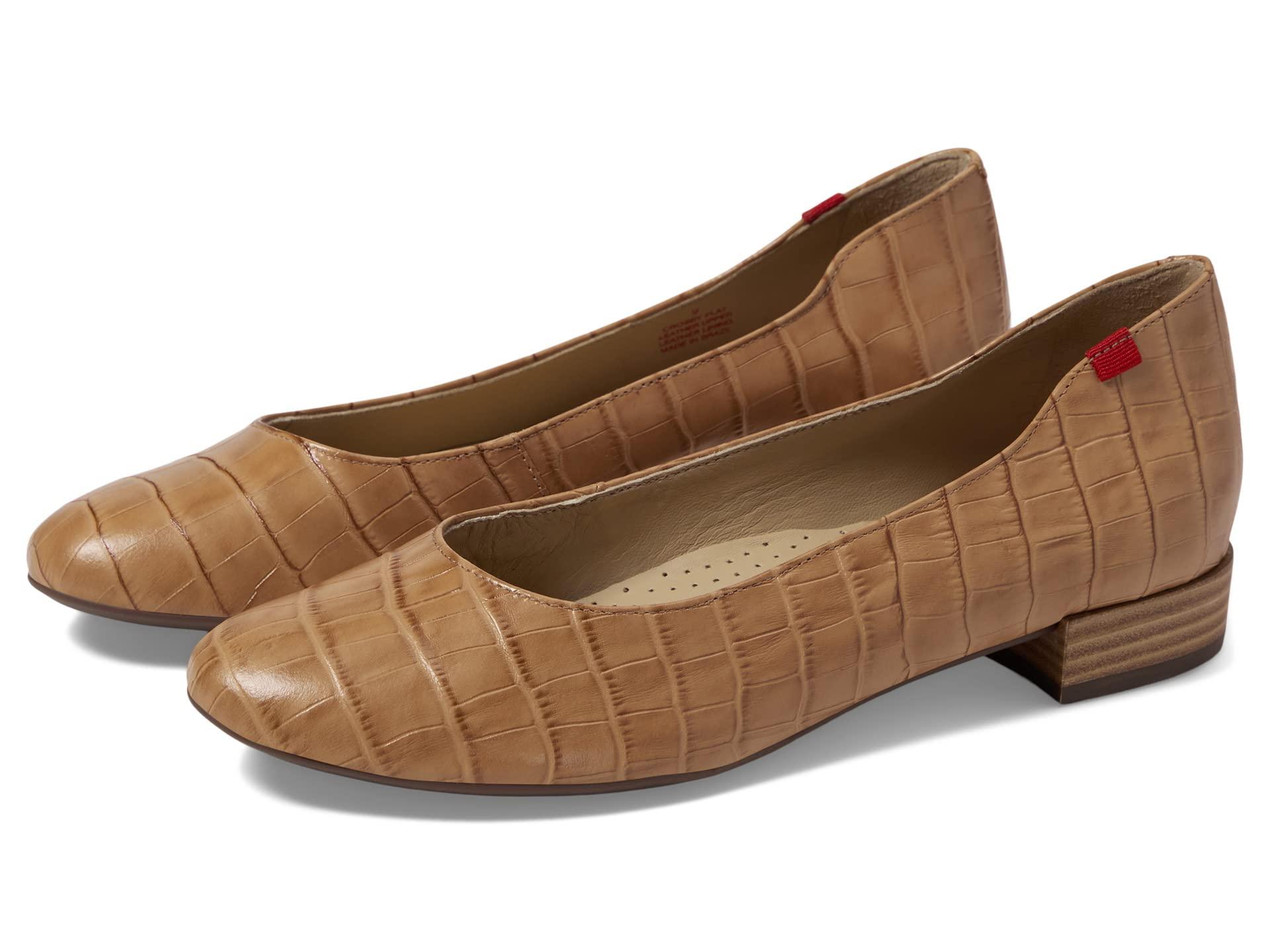 Marc Joseph New York Mocassino Donna Diana St – Rosso Granuloso, Eleganza Smart Casual, Made In Brazil, Taglia 41 EU