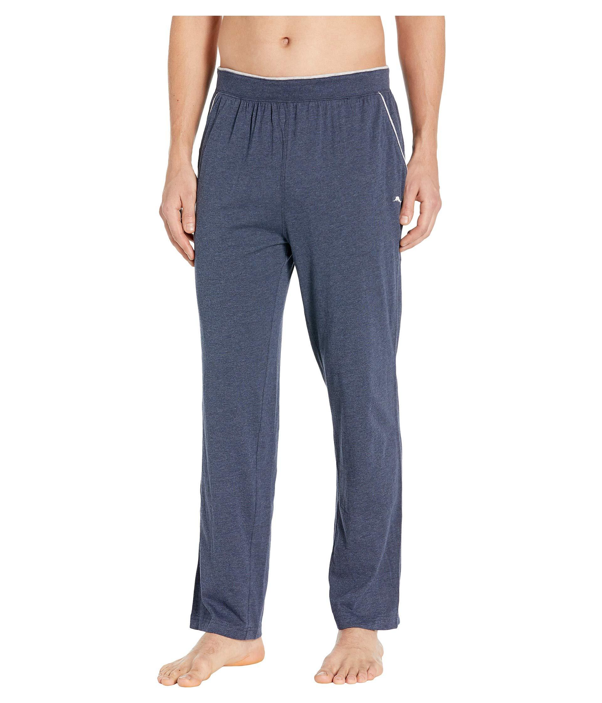 Tommy Bahama Cotton Modal Heather Lounge Pants in Navy (Gray) for Men