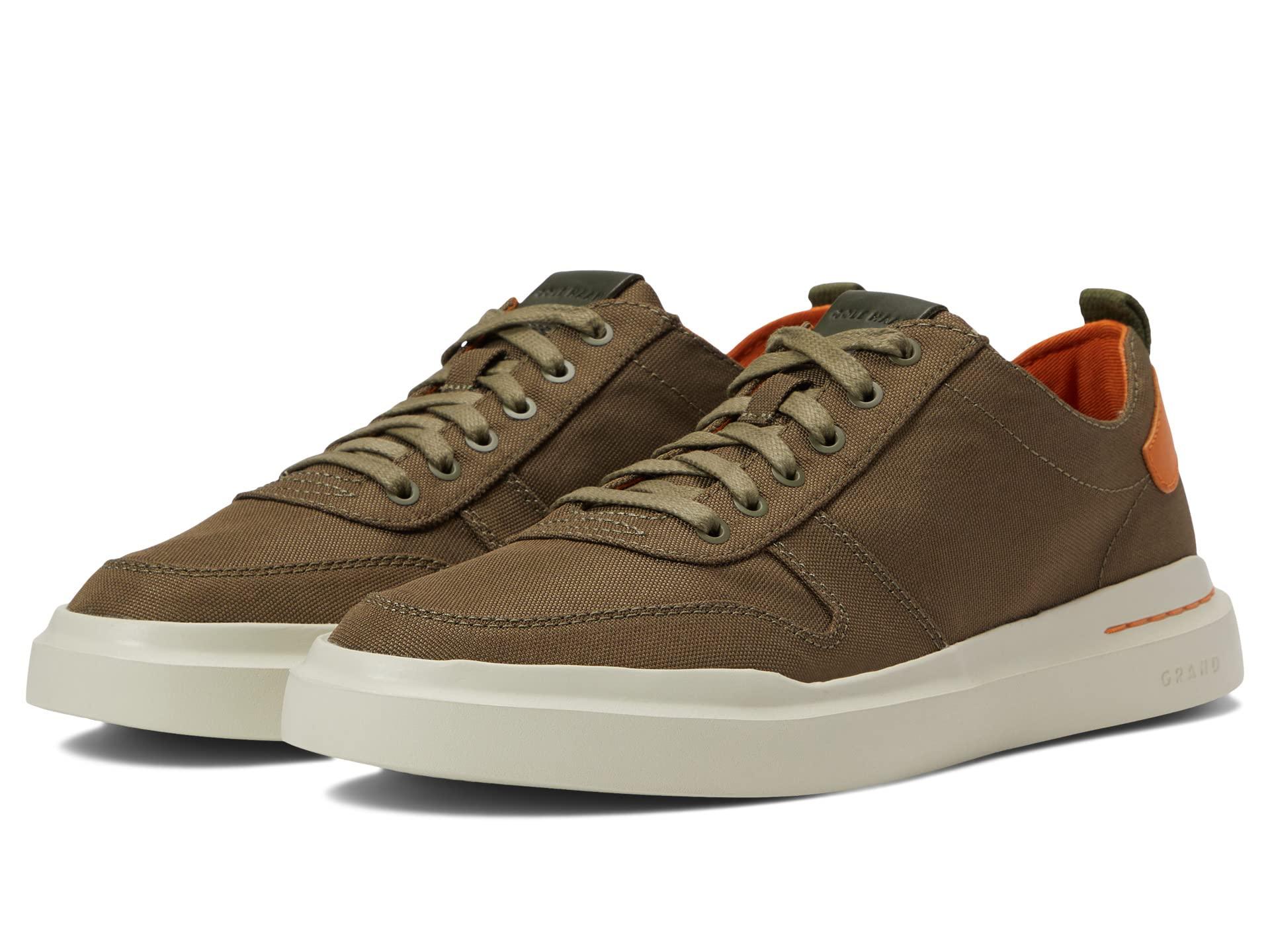 Cole Haan Grandpro Rally Canvas Court Sneaker in Khaki (Brown) for Men Cole Haan Grandpro Rally Canvas Court Sneaker in Khaki (Brown) for Men