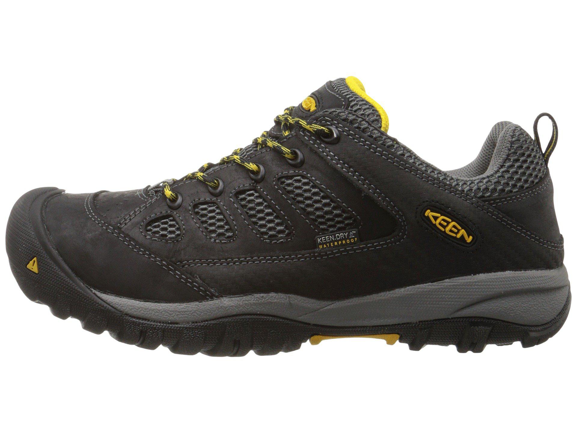 Keen Tucson Low Steel Toe black gargoyle Men s Work Lace up