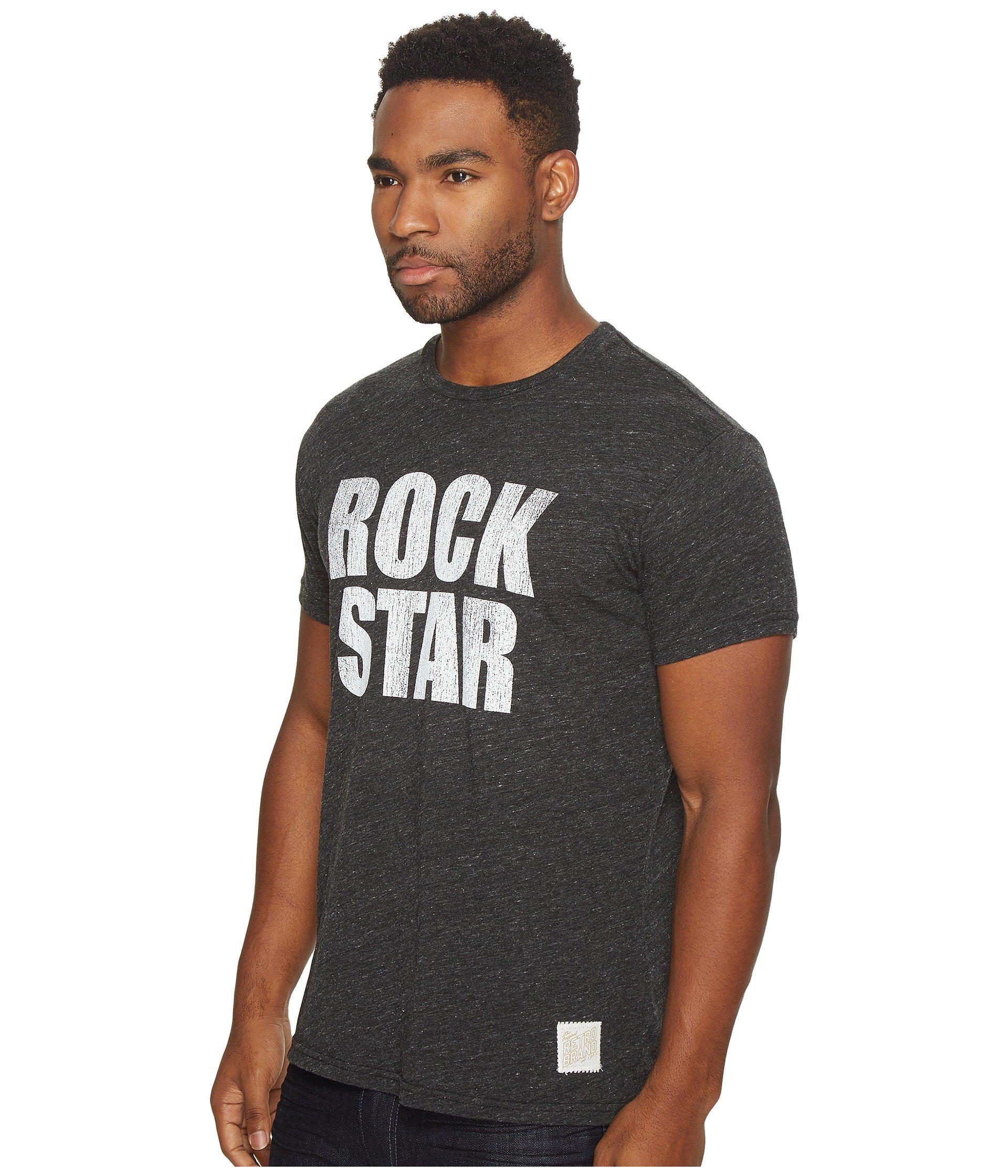 Short Sleeve Tri-blend Rock Star Tee 