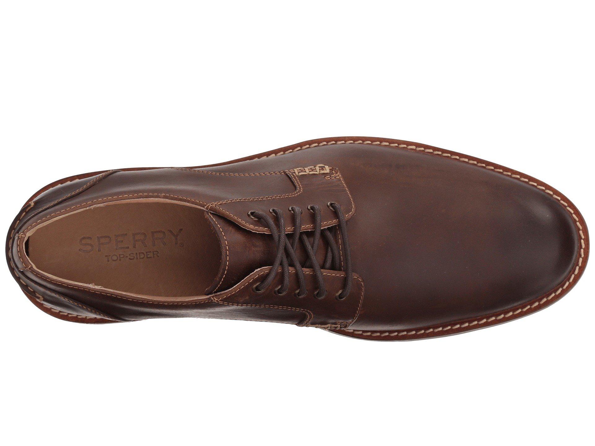 sperry annapolis plain toe