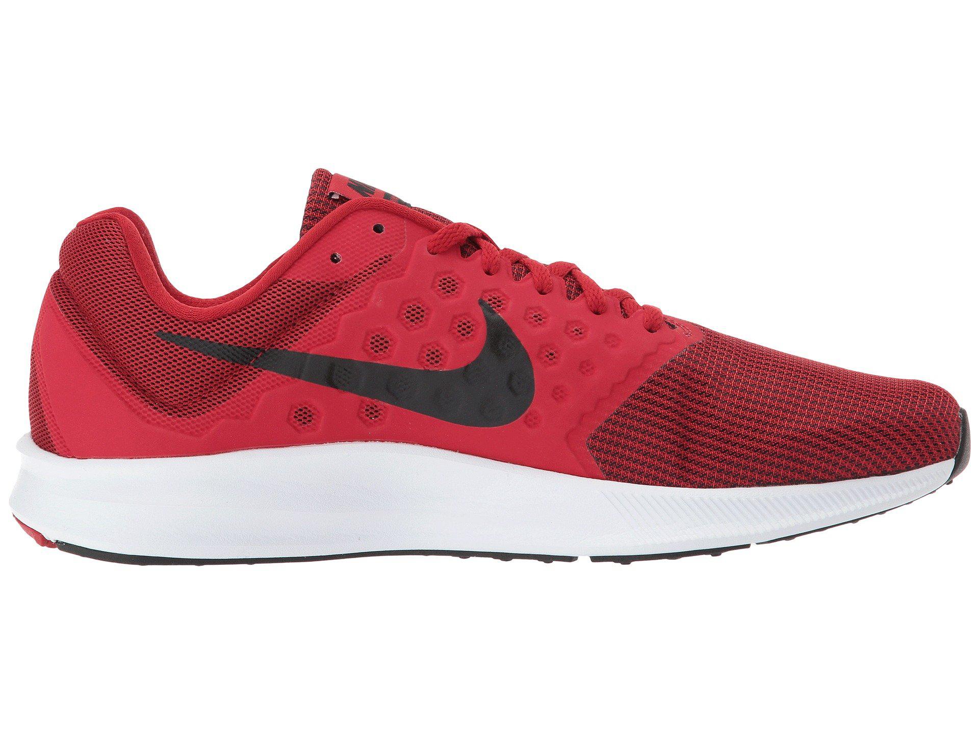 Nike Synthetic Downshifter 7 Running Shoe in Red/Black (Red) for Men - Lyst