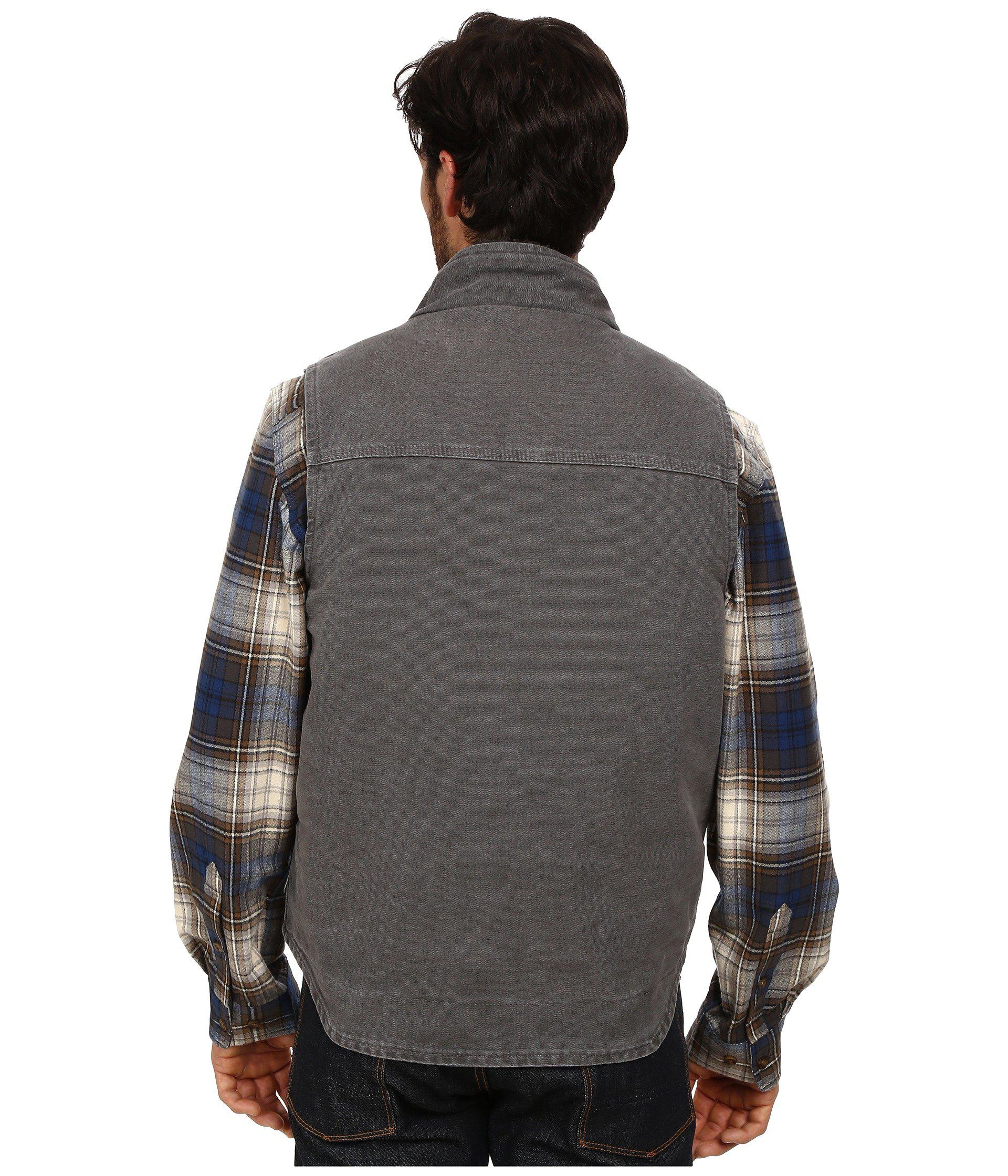 Download Carhartt Synthetic Sandstone Mock Neck Vest (gravel) Men's ...