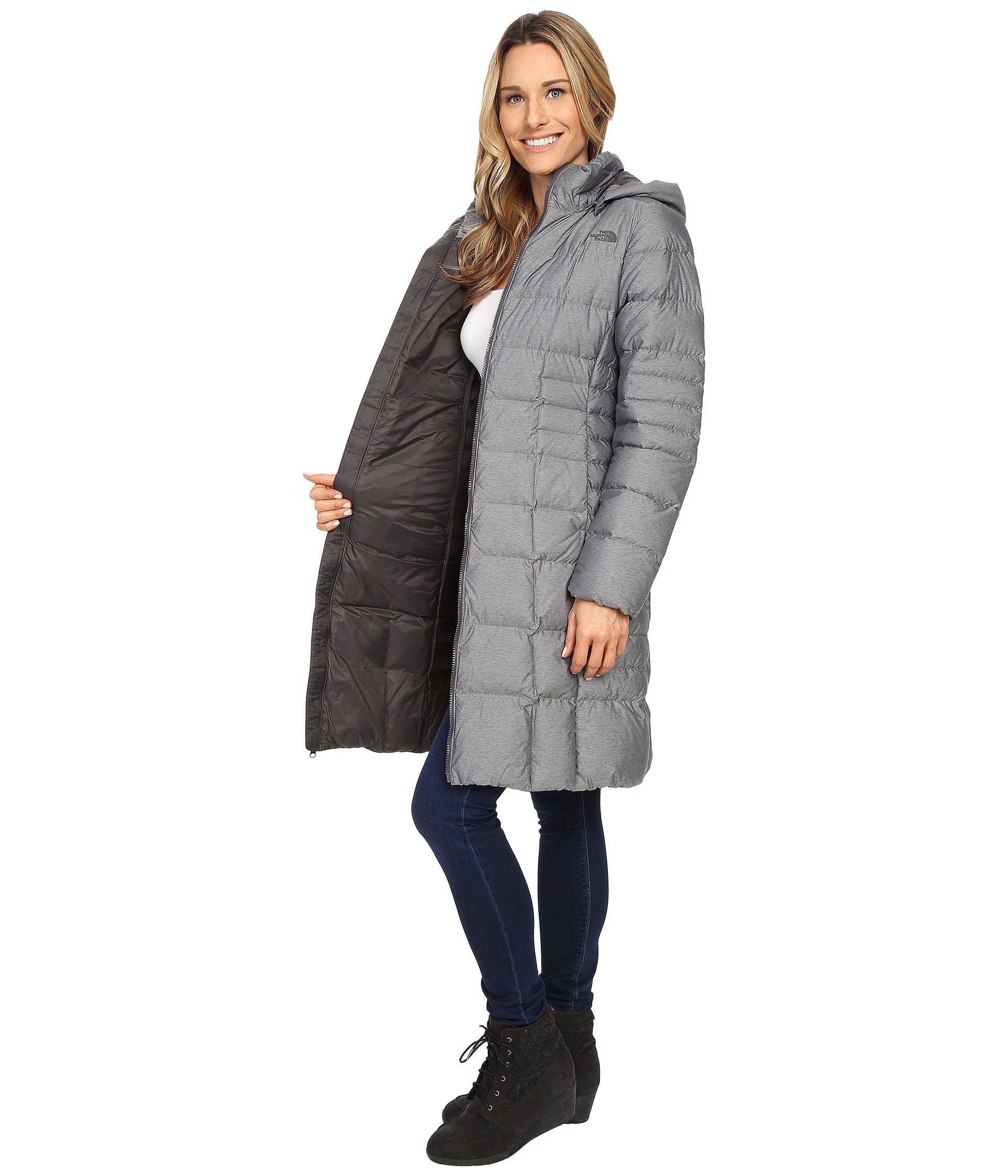 north face metropolis parka green