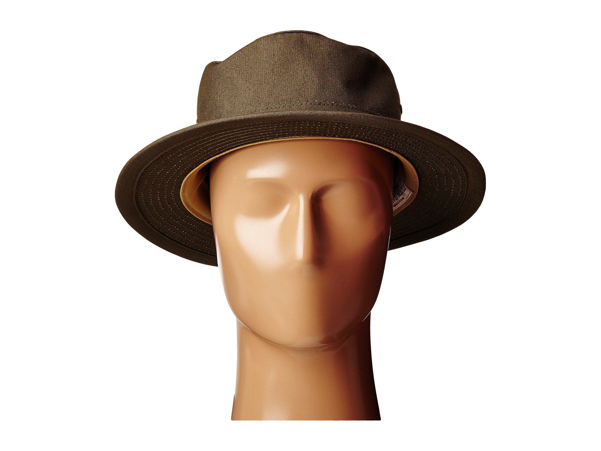 filson original tin cloth hat