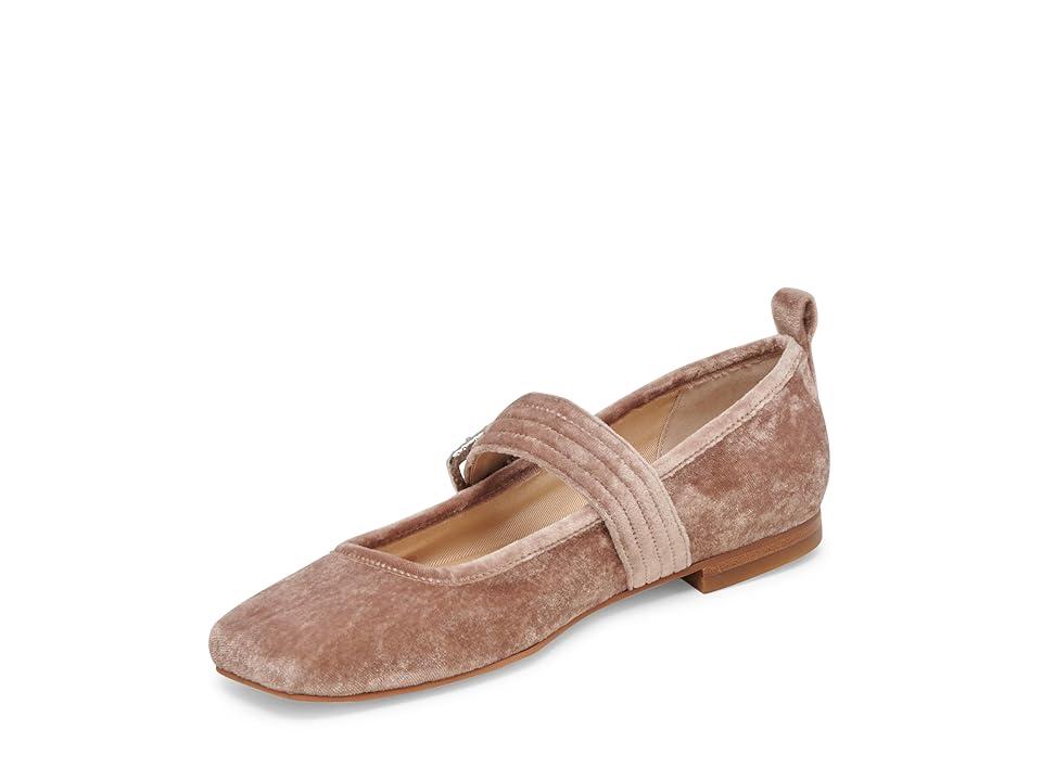 Dolce vita pink velvet booties new arrivals
