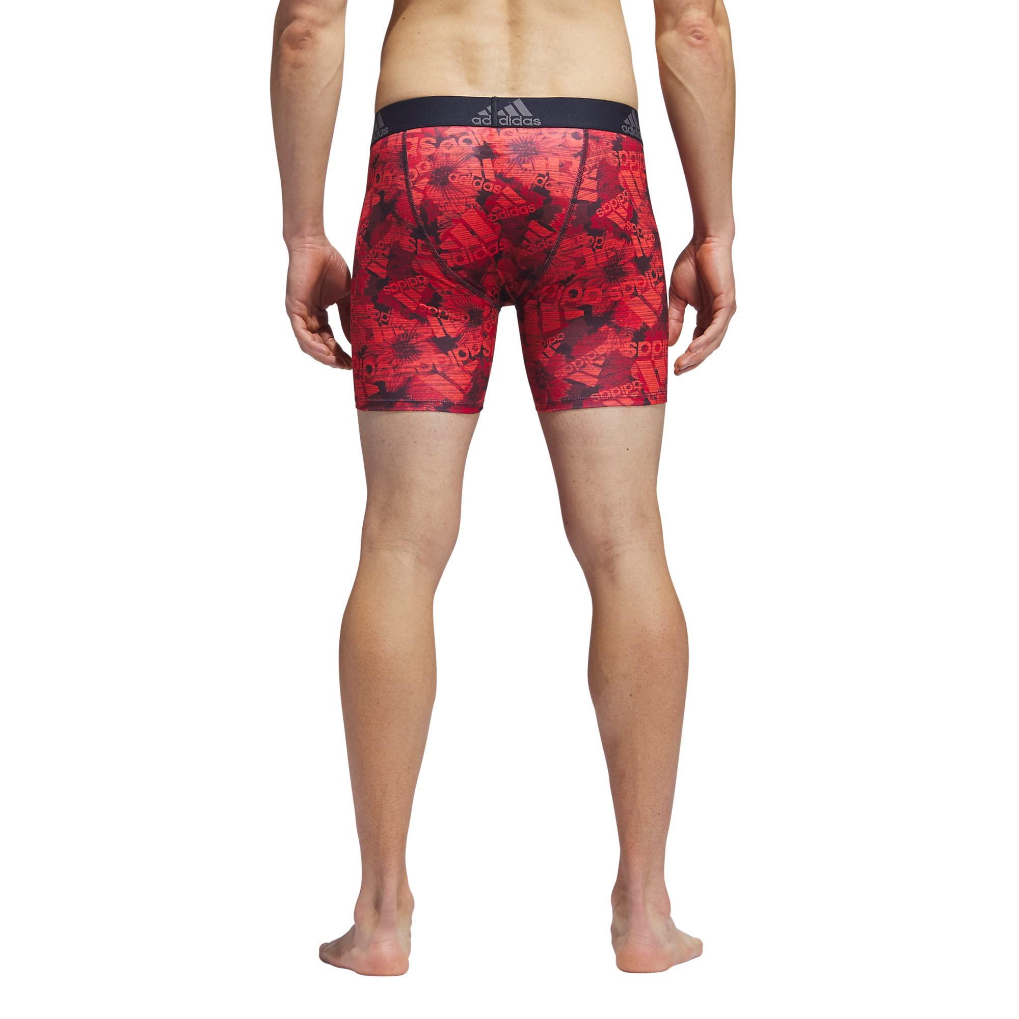 adidas Performance Boxer Brief Underwear 1-pack in Red for Men | Lyst