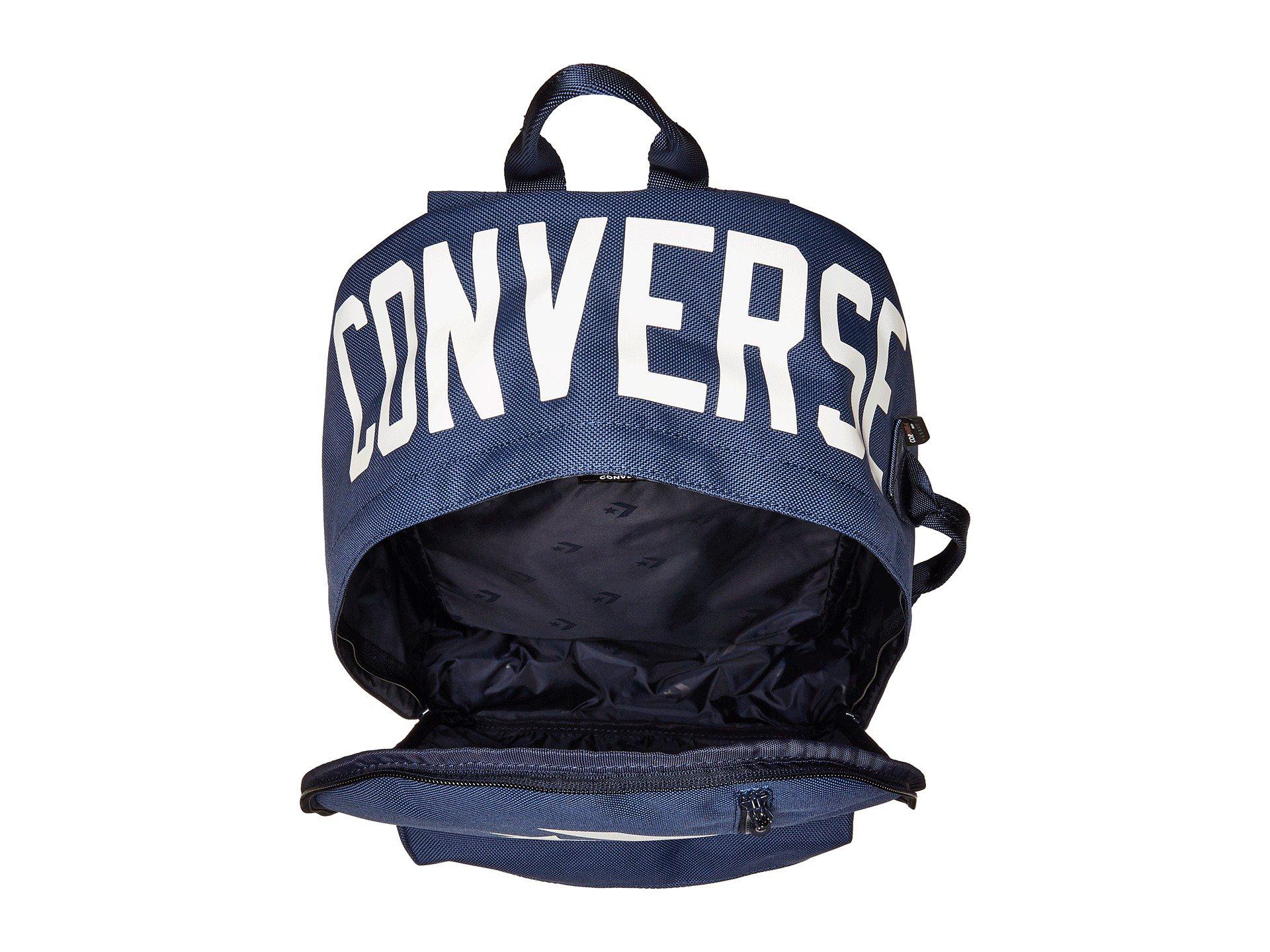 navy converse bag