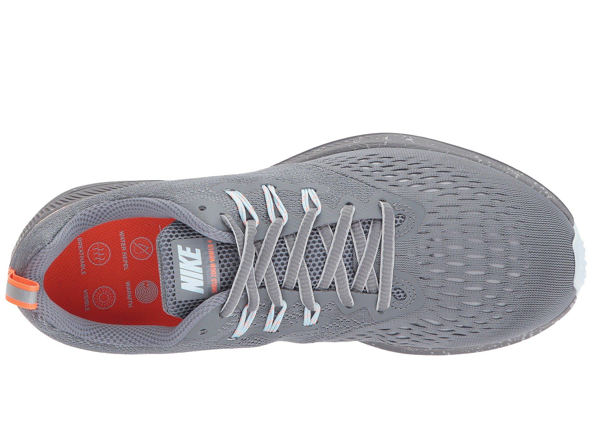 Nike Rubber Air Zoom Winflo 4 Shield in Gray for Men | Lyst