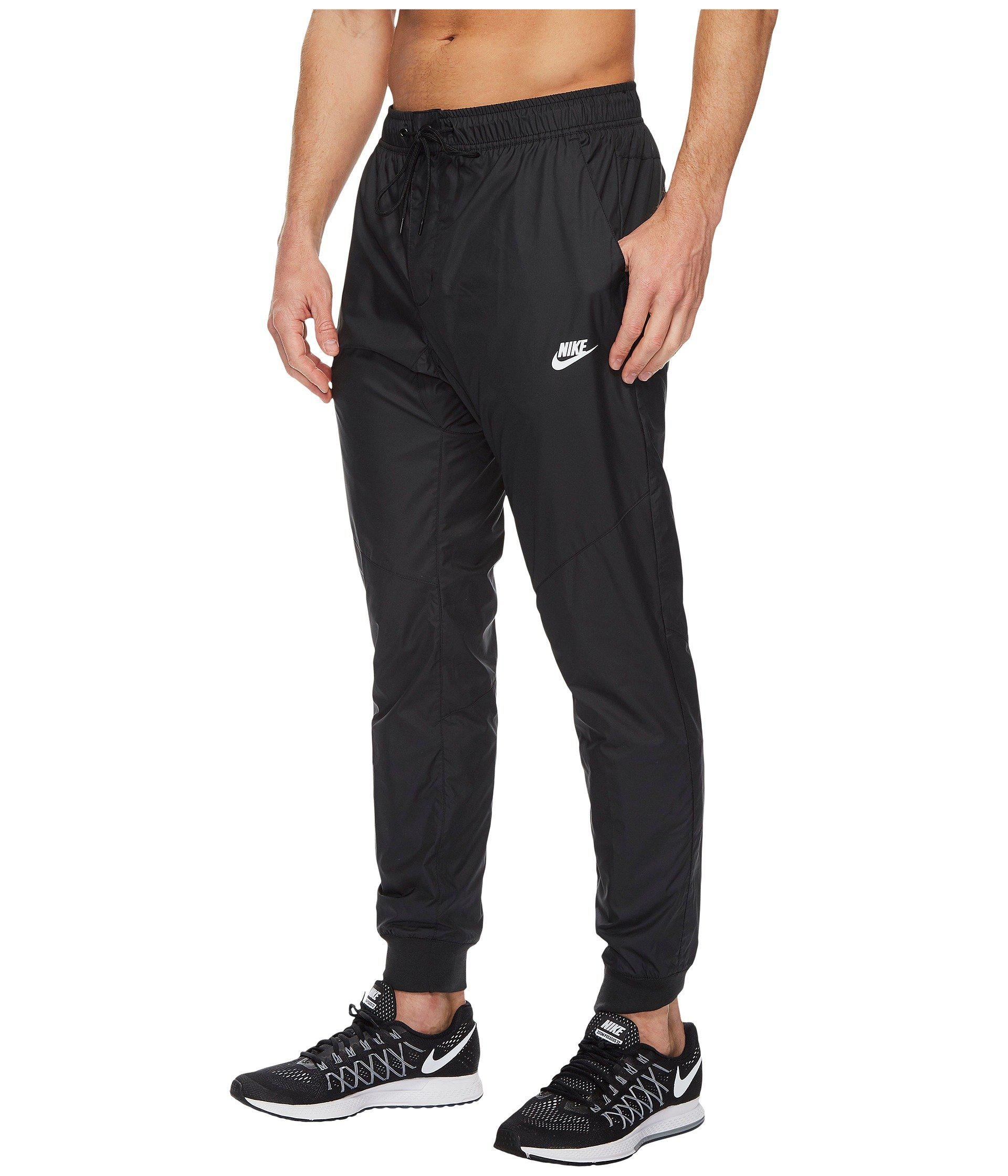 Nike Synthetic Sportswear Windrunner Pant in Black/Black/Black/White  (Black) for Men - Lyst