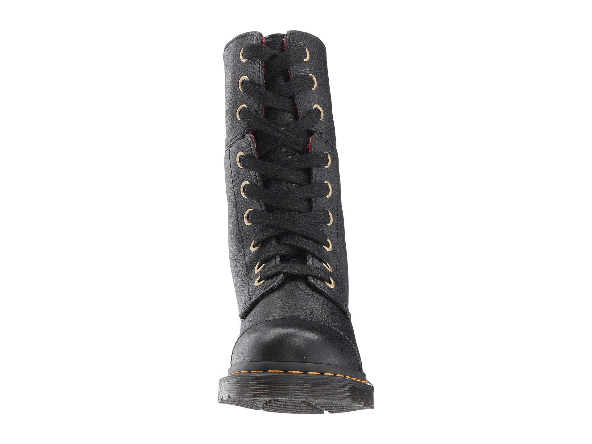 aimilita 9 eye toe cap boot