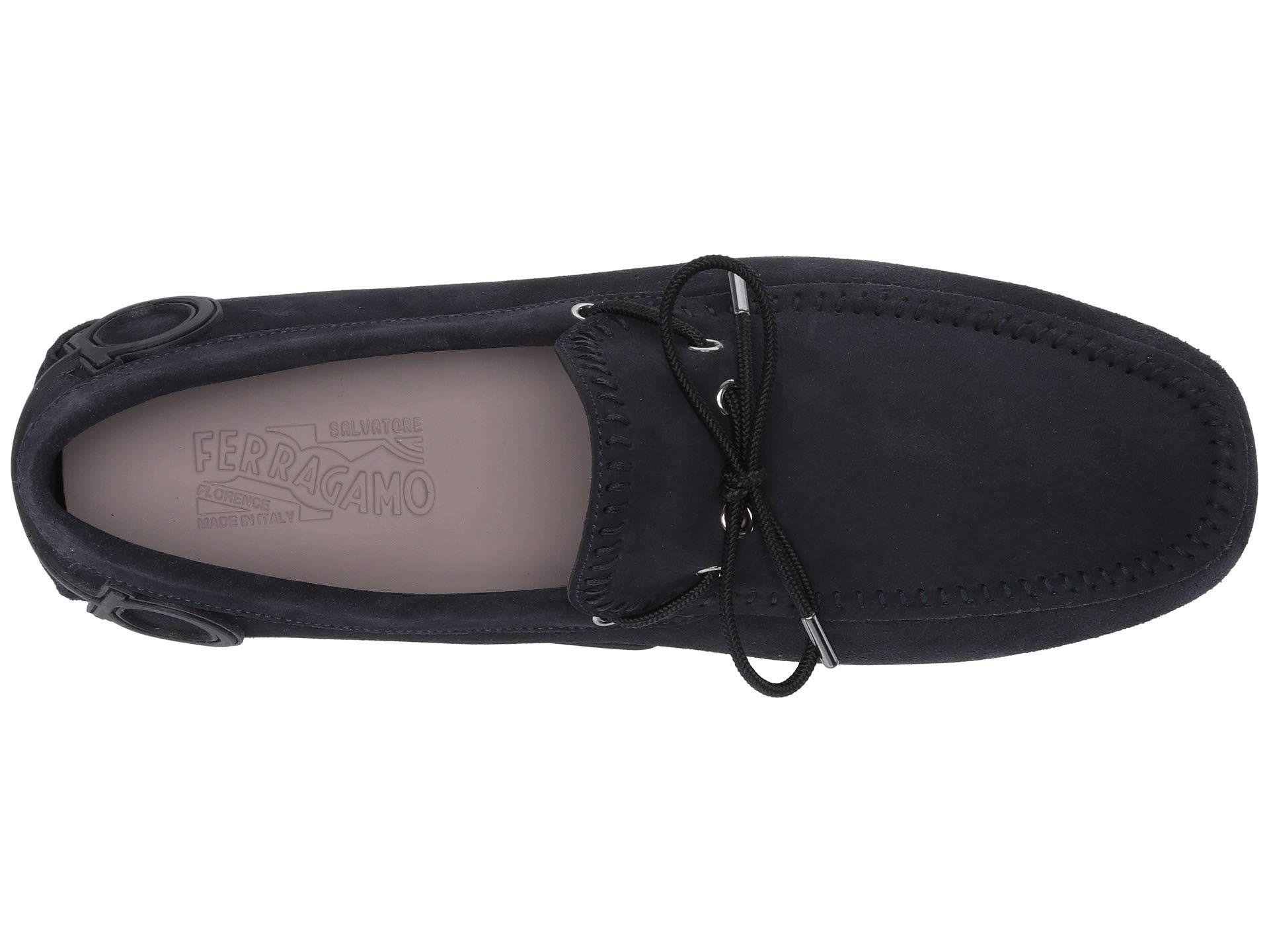 Ferragamo Atlante Driver in Blue for 
