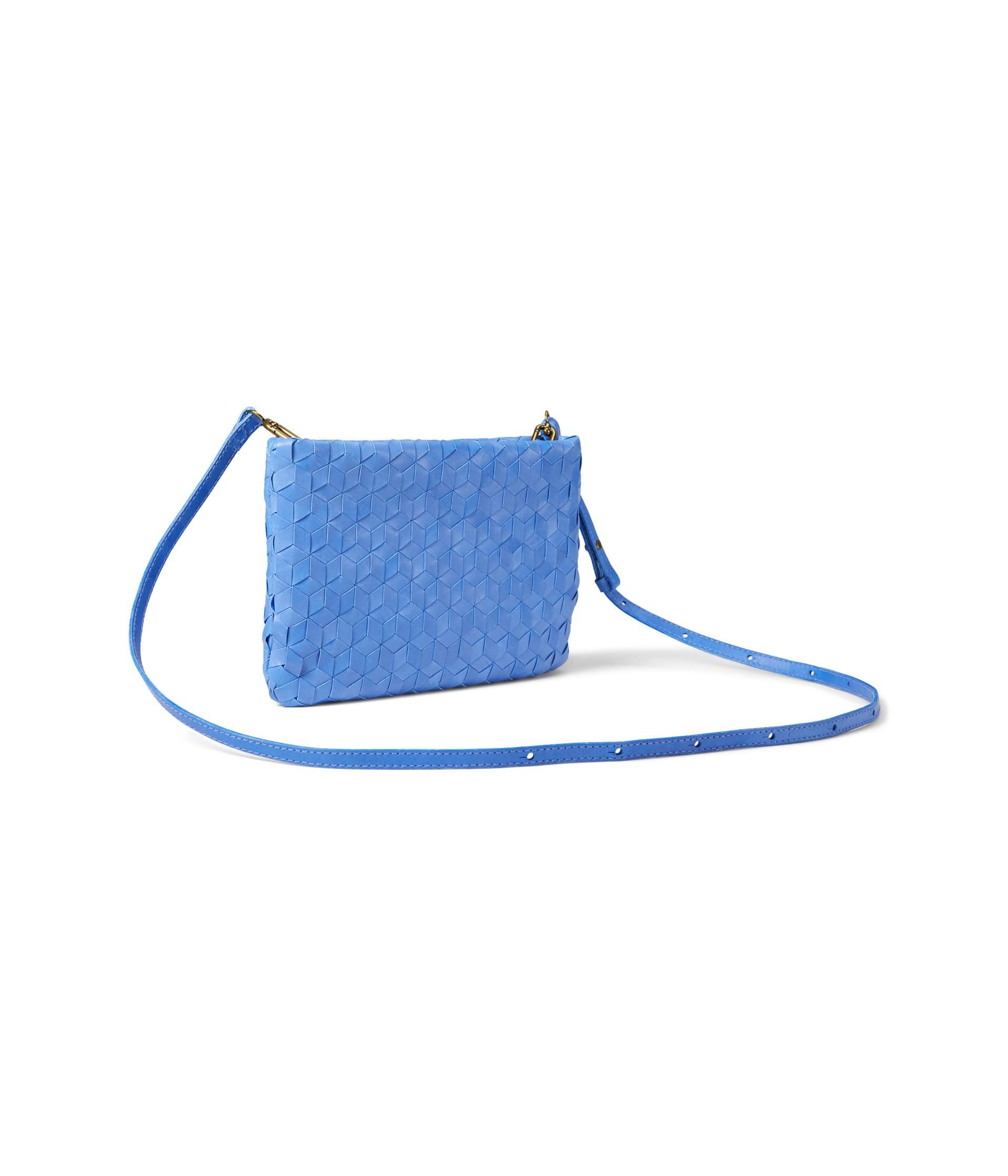 The Puff Crossbody Bag: Woven Leather Edition