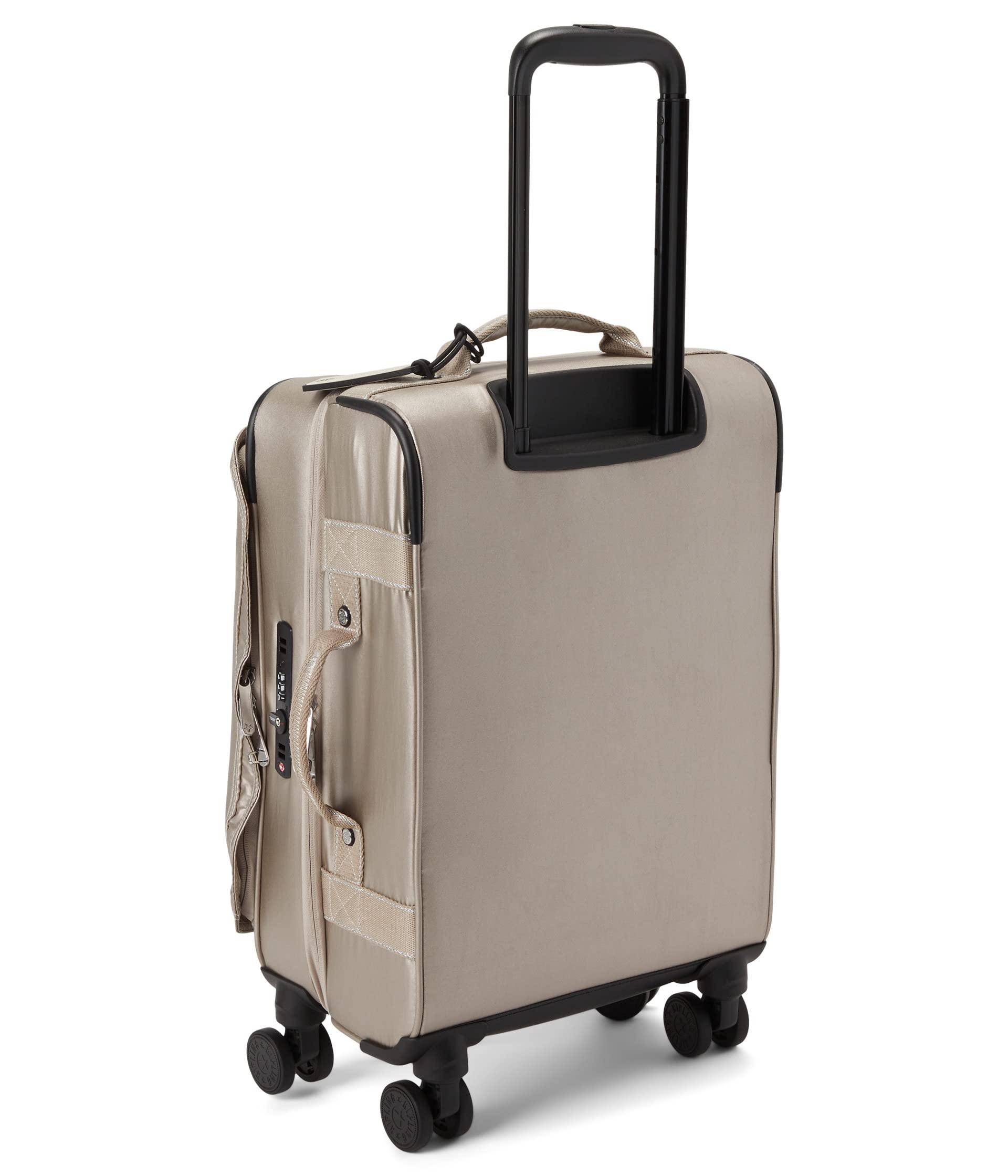 Kipling Spontaneous Small Carry-on Rolling Luggage in Metallic | Lyst
