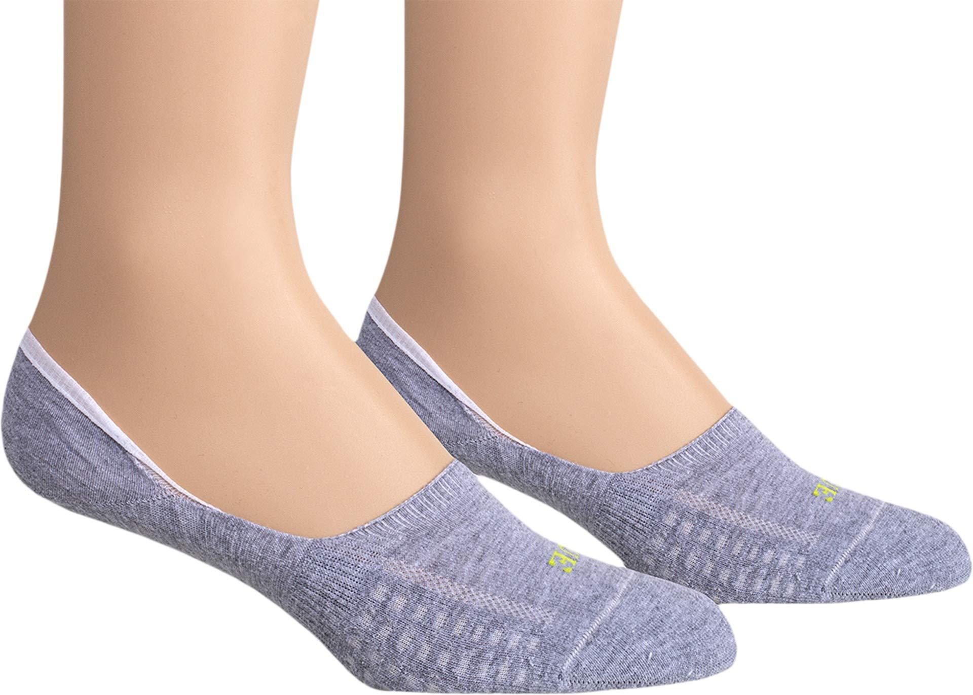 Hue Cotton Air Cushion No Show Liner Socks 3pair Pack in Blue Lyst