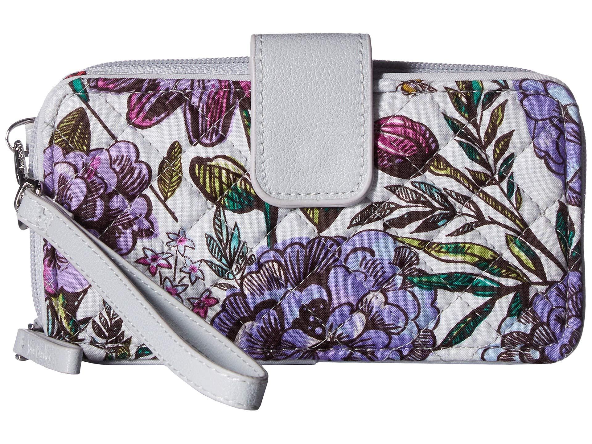 Vera Bradley Iconic Rfid Smartphone Wristlet in Purple Lyst