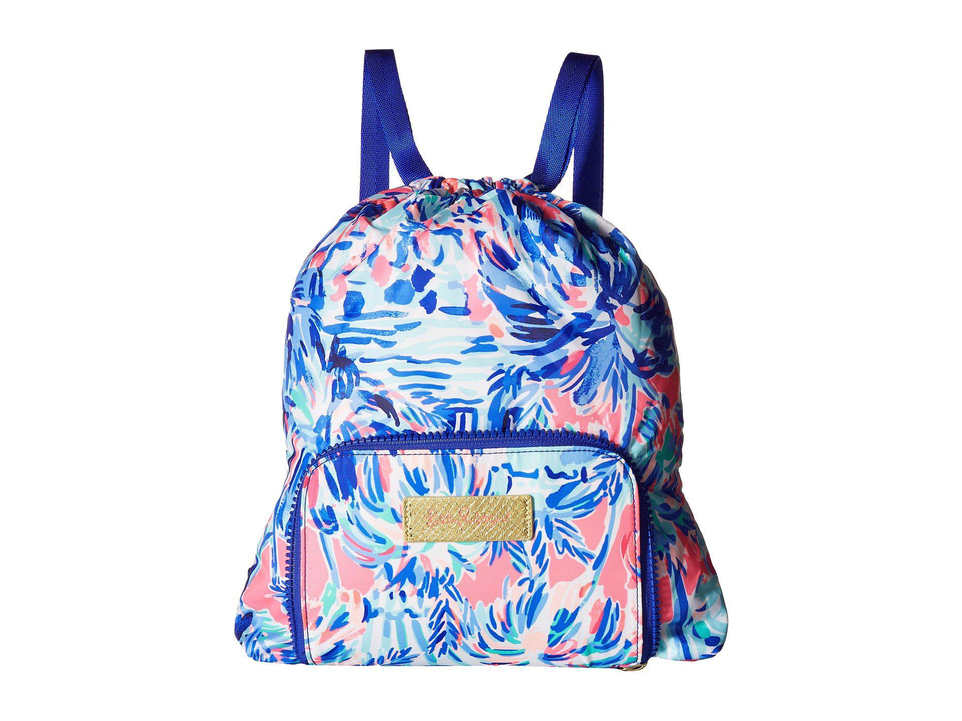 lilly inspired diaper backpack