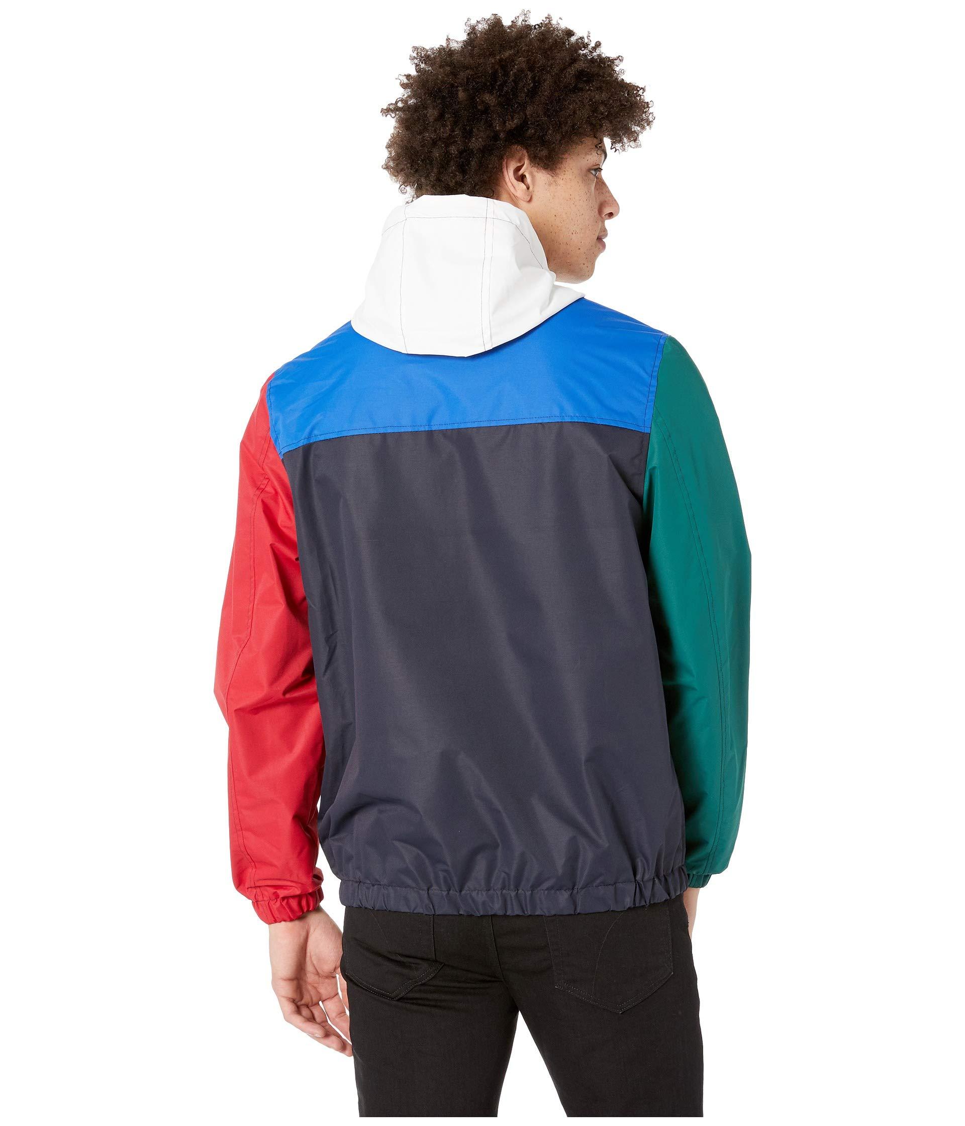 members only color block jacket