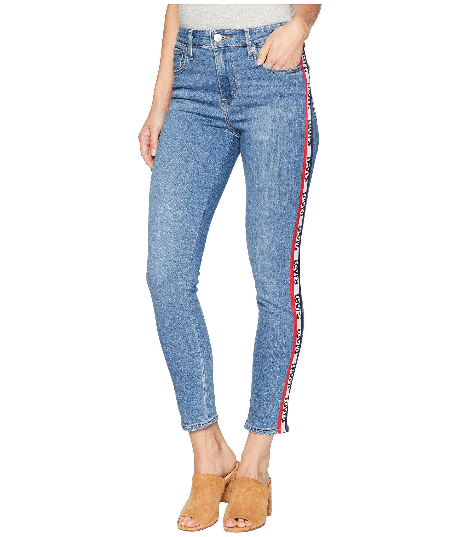 levi's 721 skinny ankle jeans