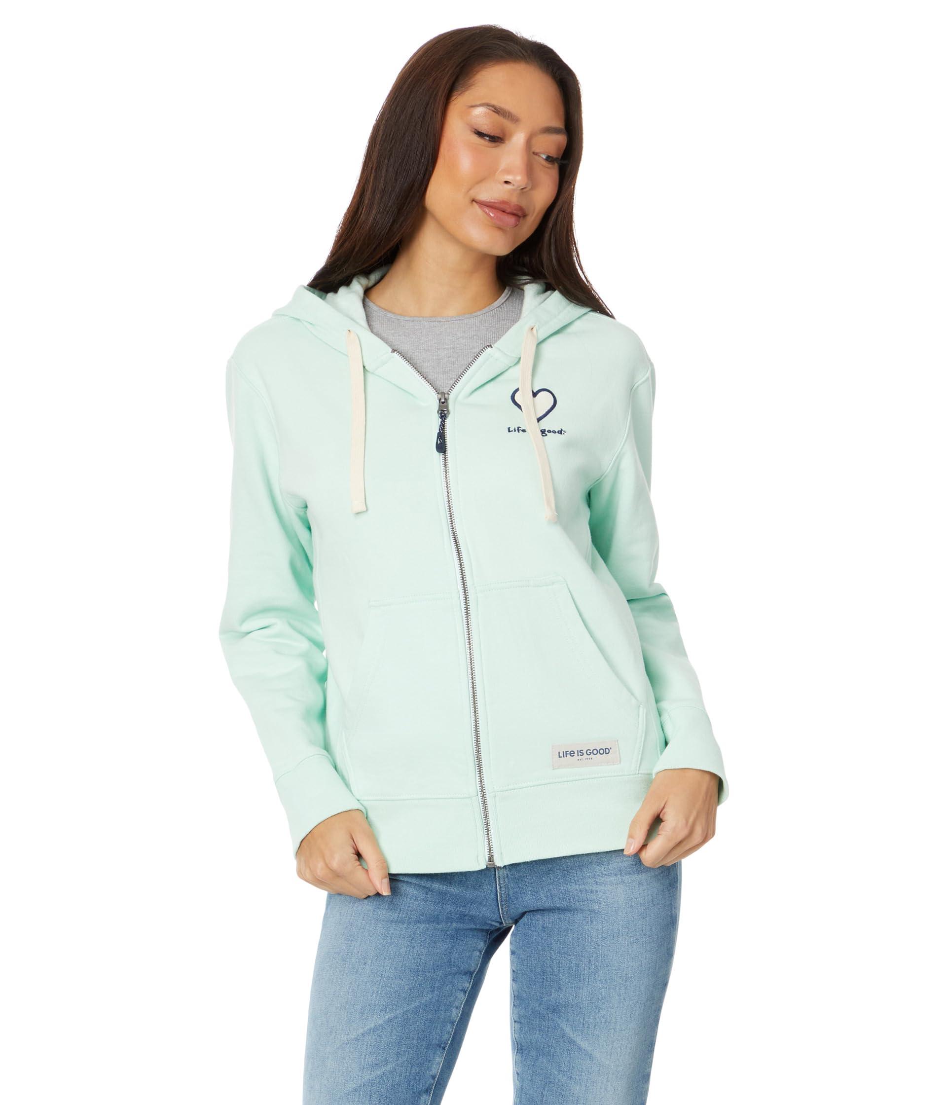 Life is good zip up hoodie hotsell