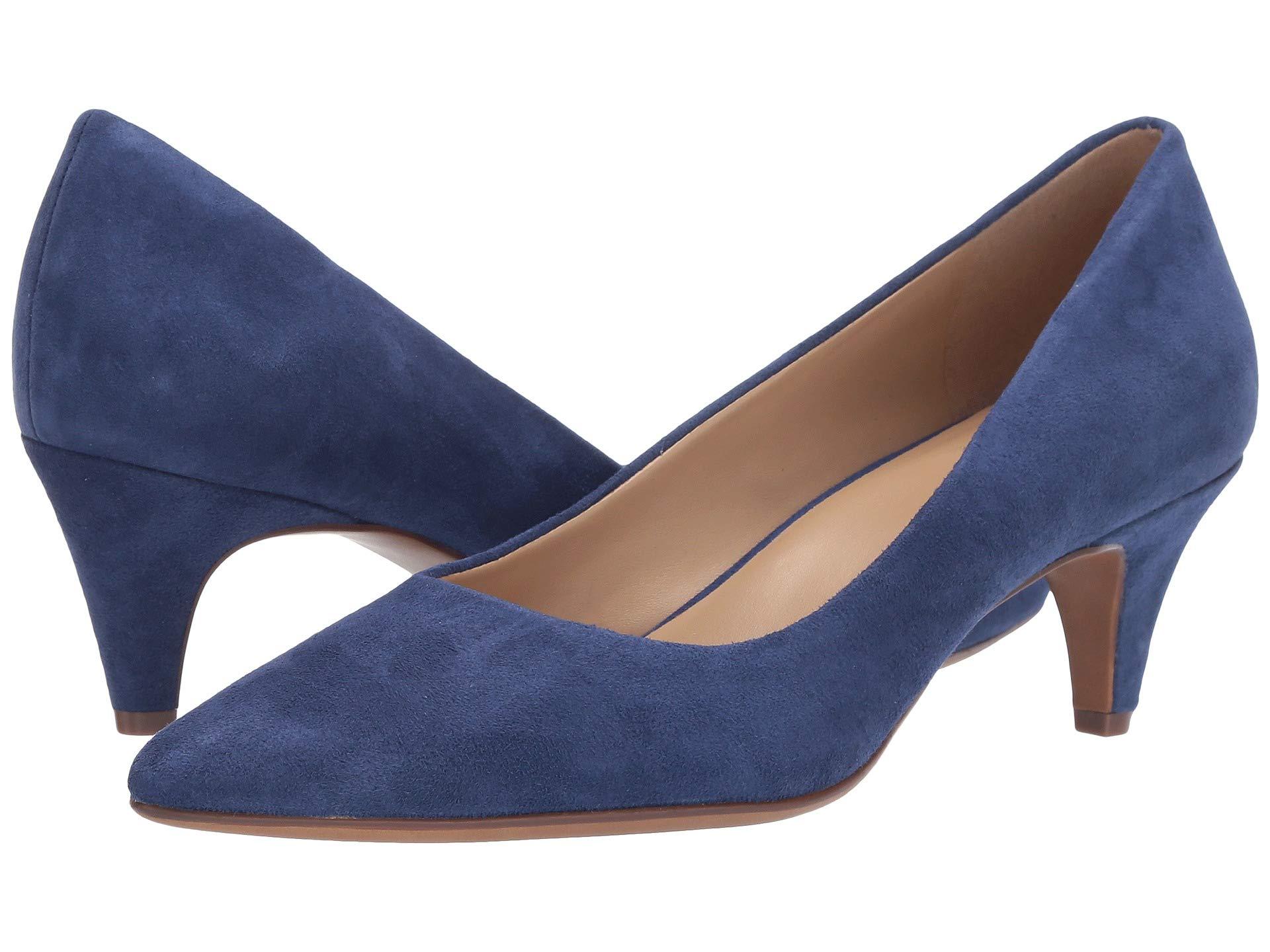 naturalizer blue suede shoes