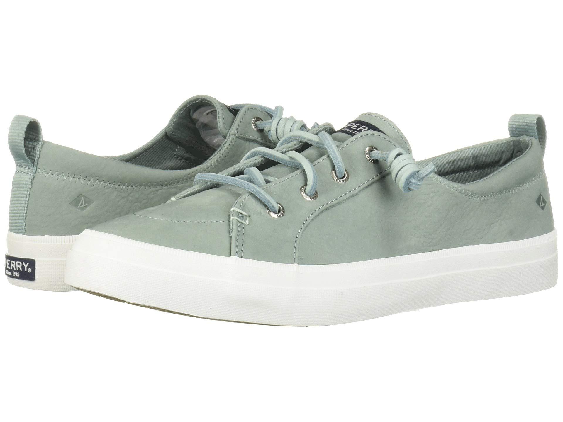 sperry crest vibe washable leather sneaker
