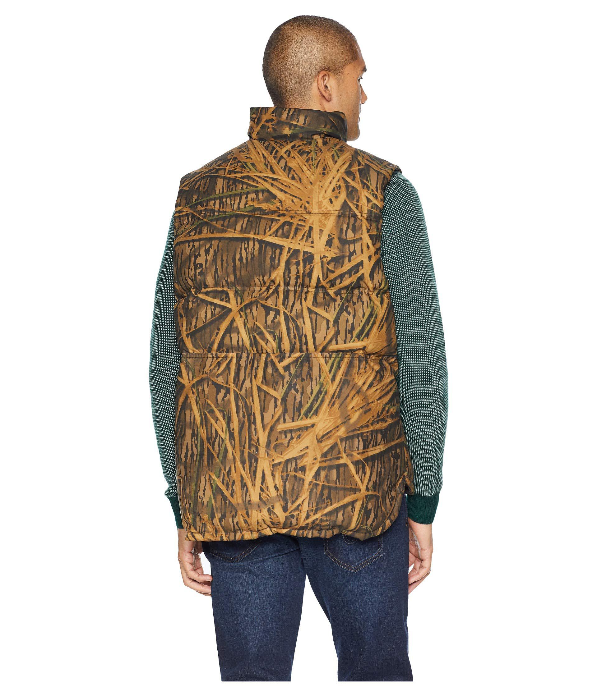 filson camo down cruiser vest