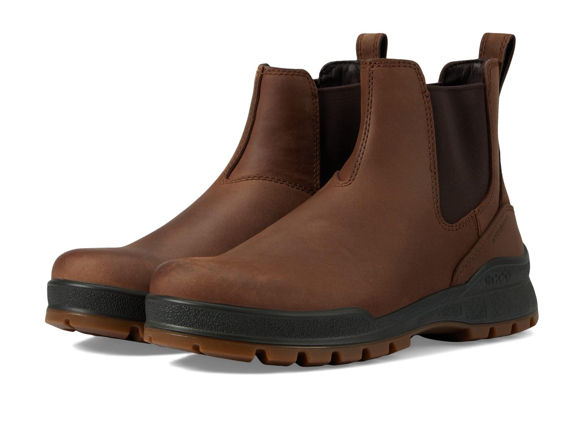 Ecco Track 25 Chelsea Boot in Brown | Lyst