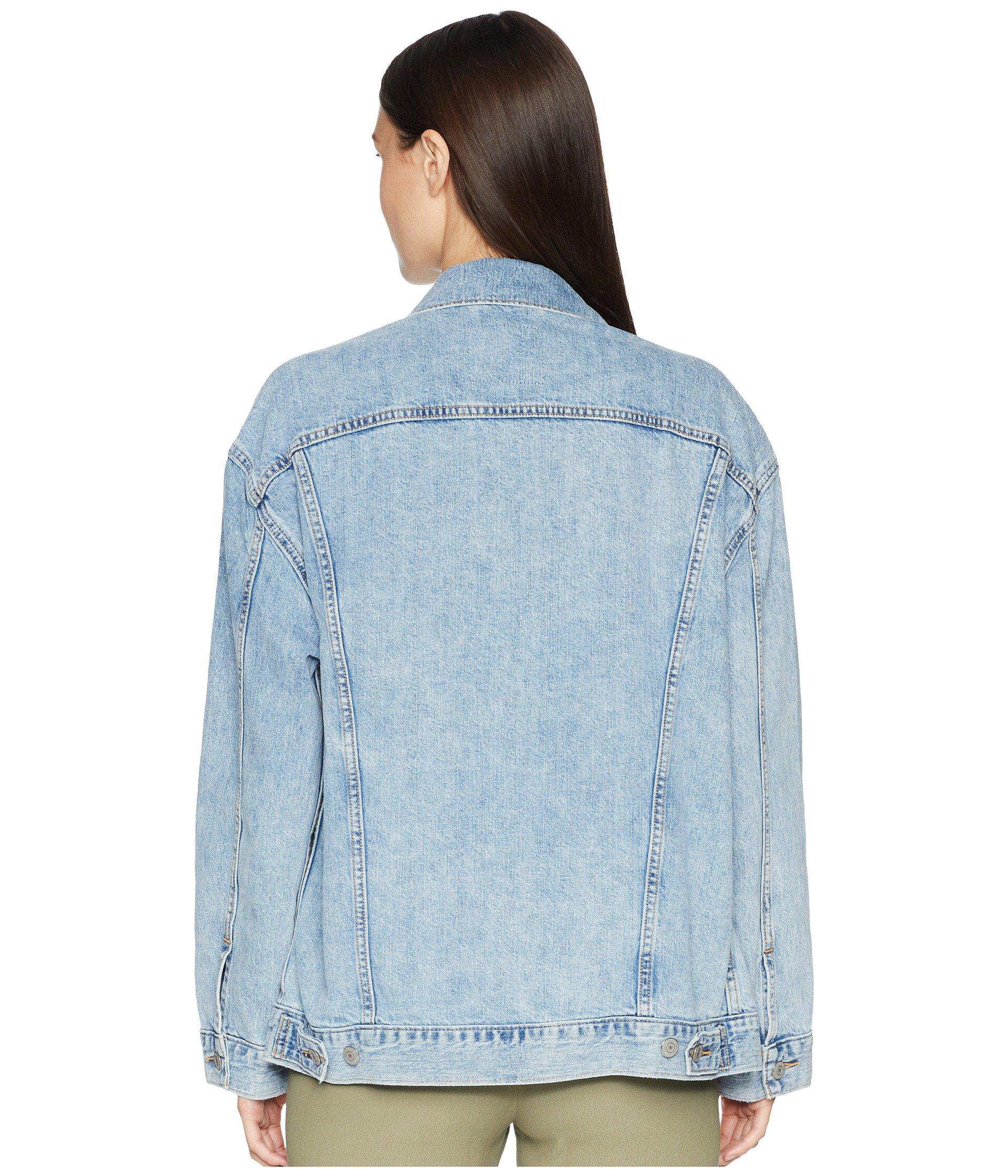 levi's patchwork baggy trucker