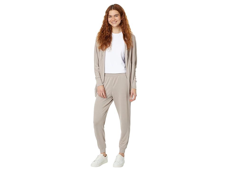 Jockey 3 Piece French Terry Yoga Cocoon Wrap Tank Joggers Atmosphere Pajama Sets in Natural Lyst
