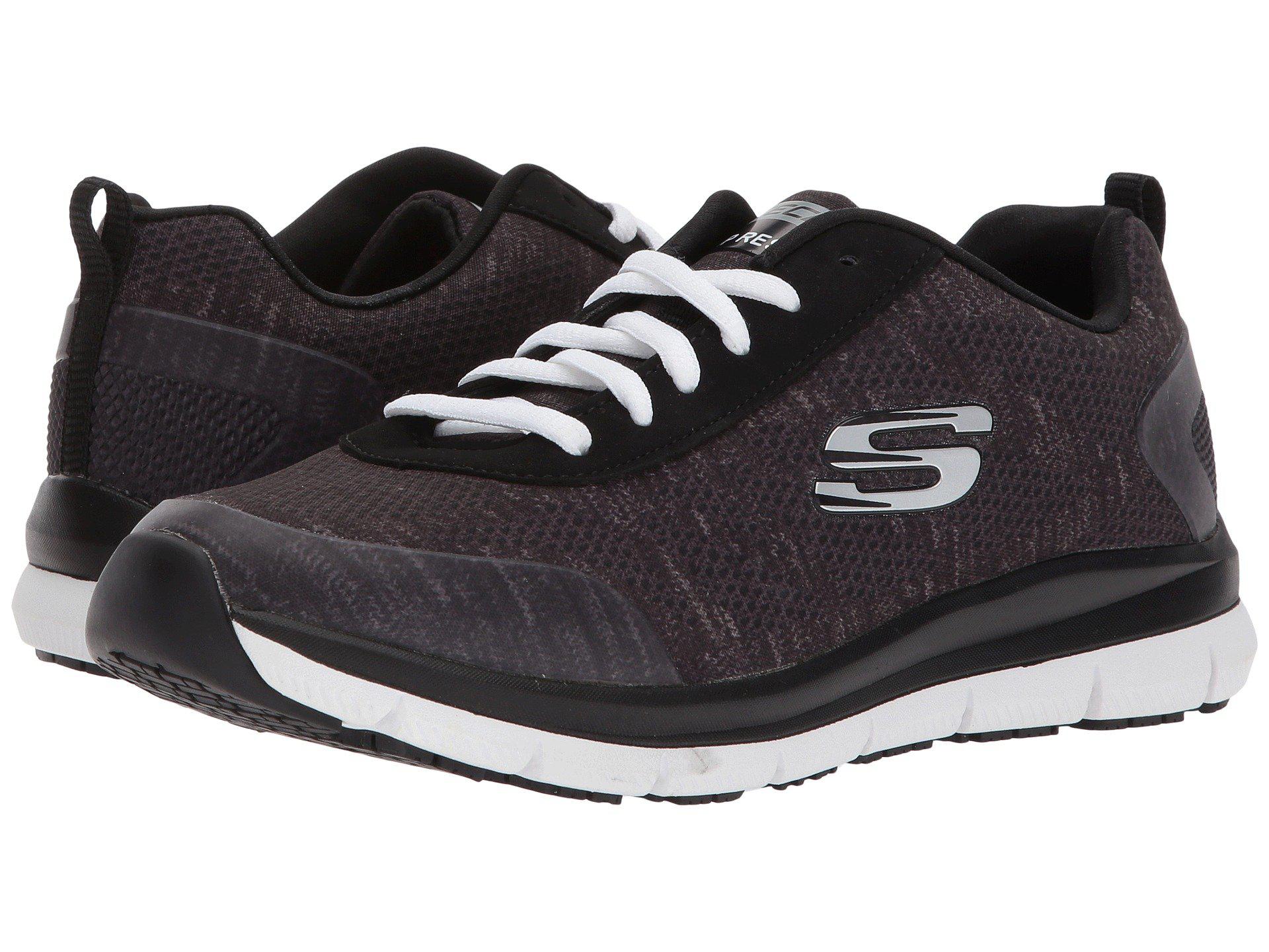 Skechers Work Comfort Flex Sr - Hc (blue/green) Women's ...