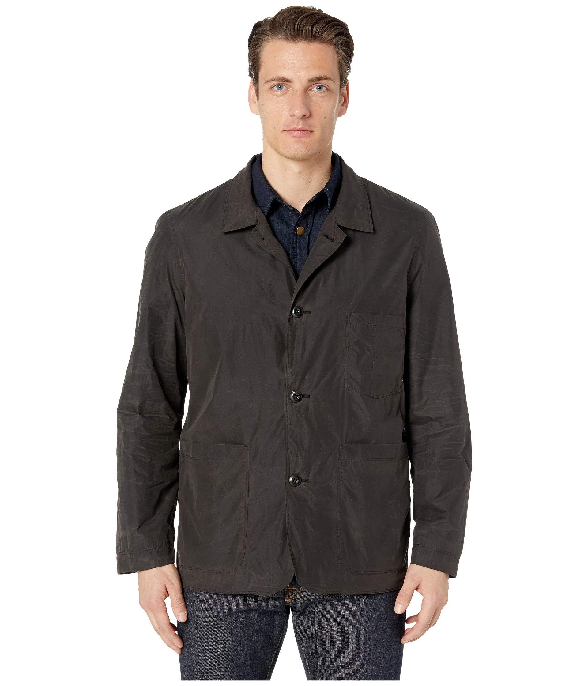 Billy Reid Synthetic Packable Quail Jacket in Charcoal (Gray) for Men ...