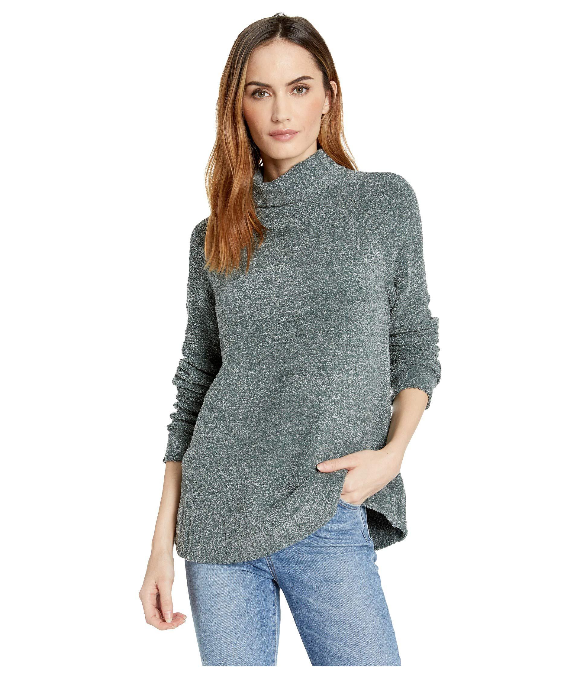 turtleneck swing sweater