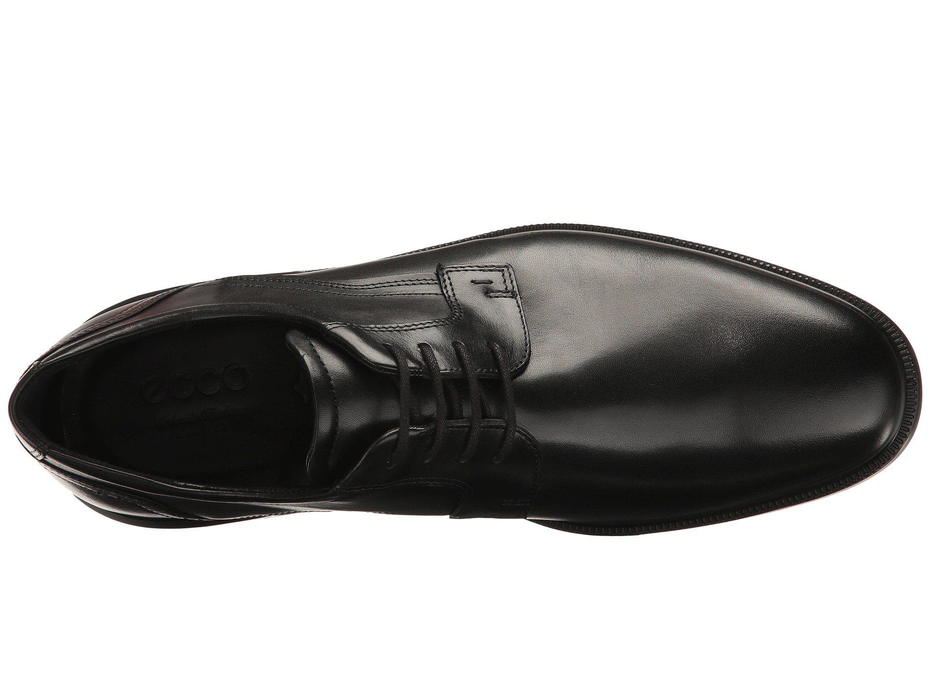 ecco lisbon plain toe tie