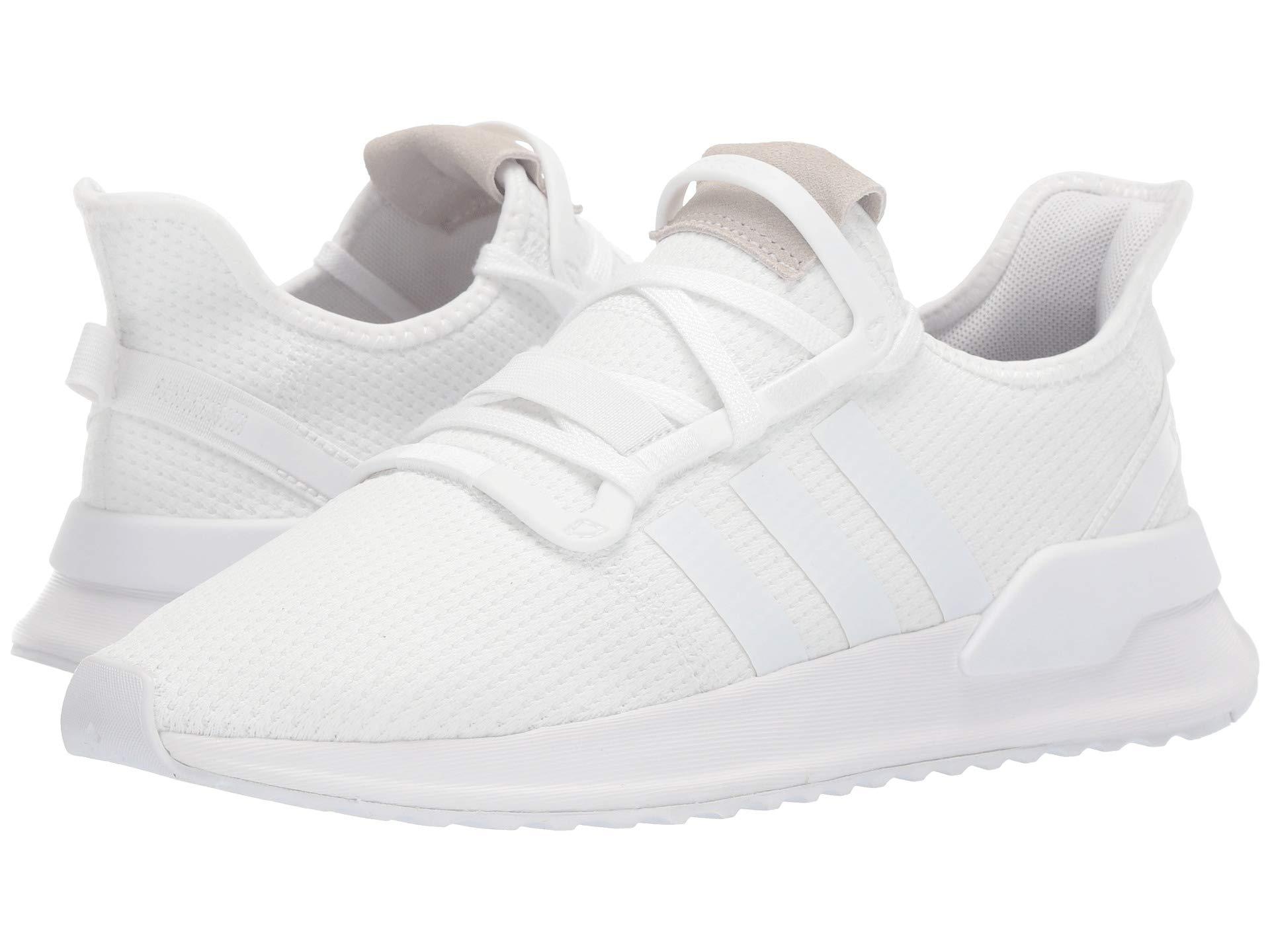 u path run adidas white