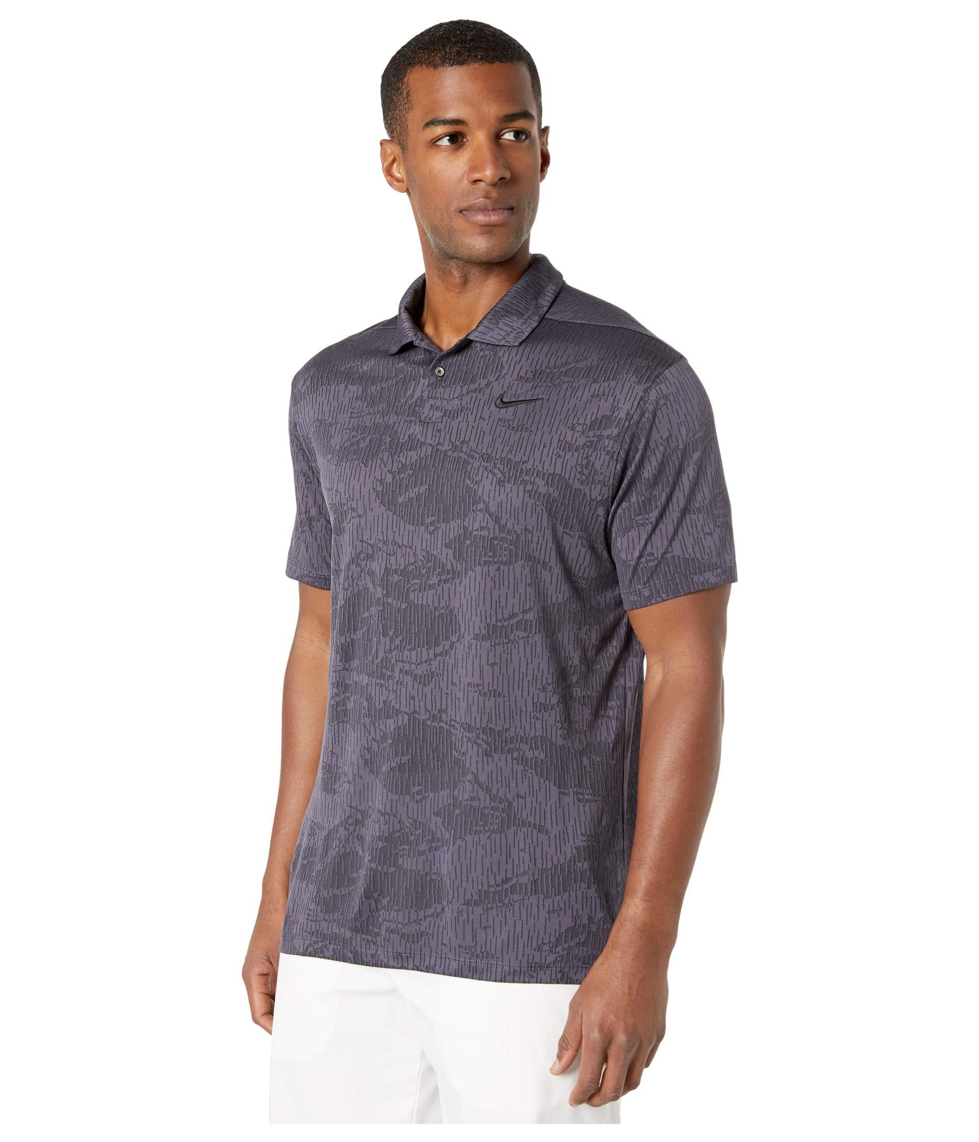 nike dry vapor jacquard camo golf polo shirt
