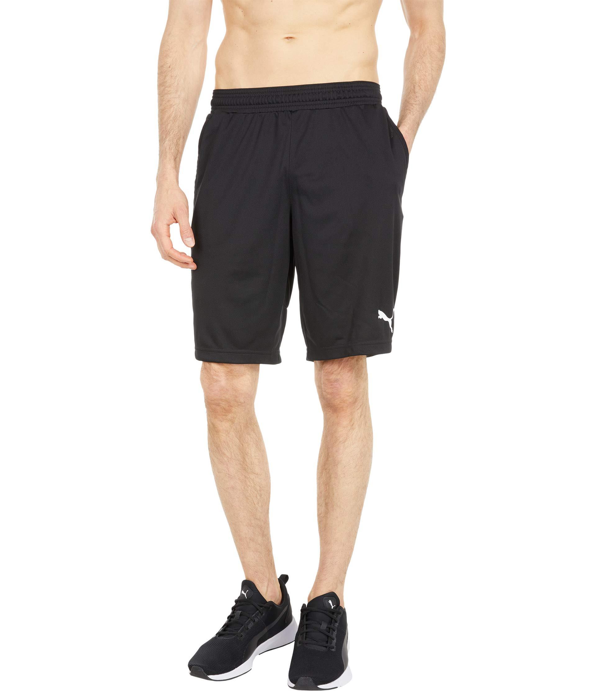 puma interlock shorts mens