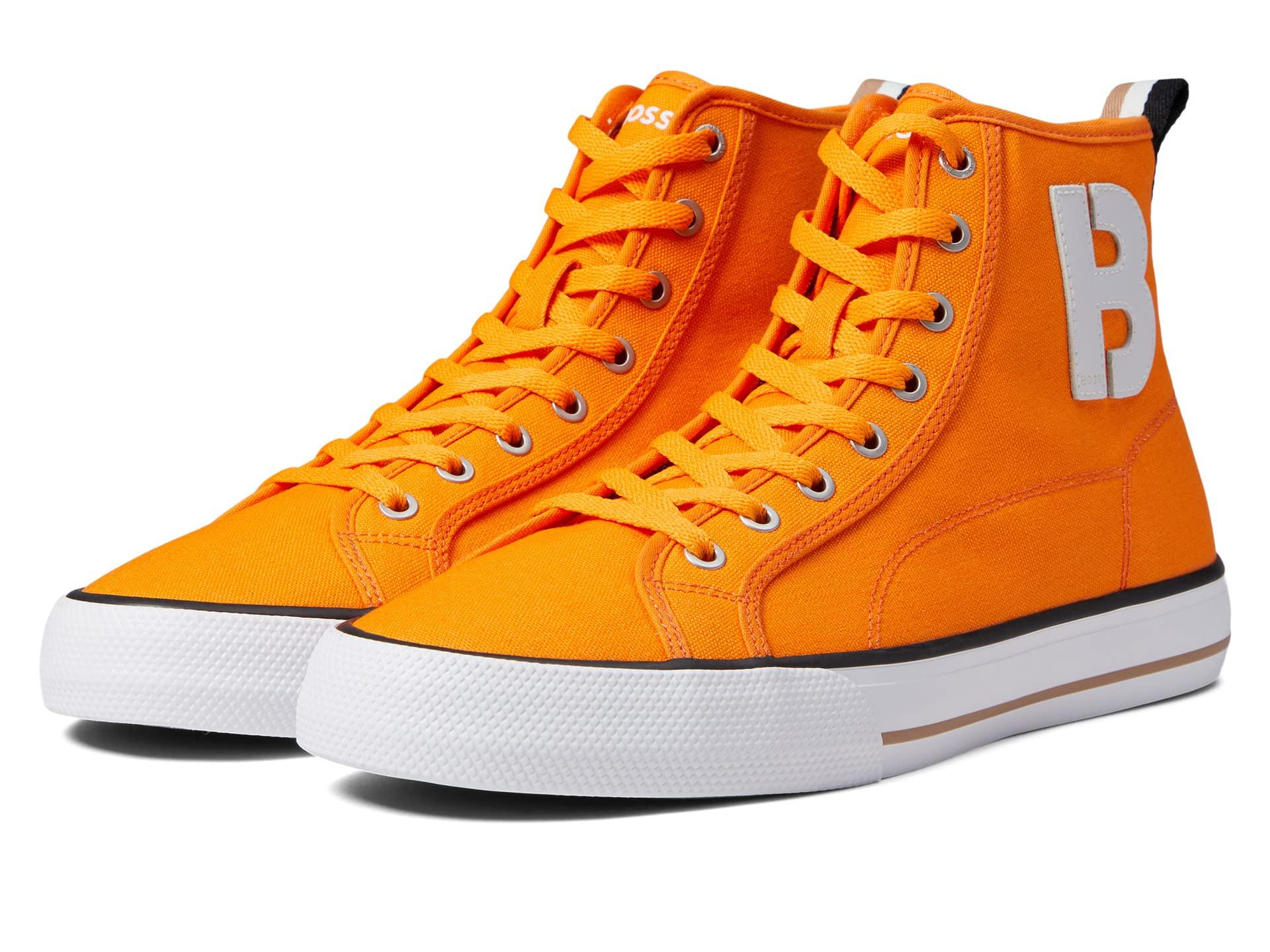 hugo boss orange sneakers