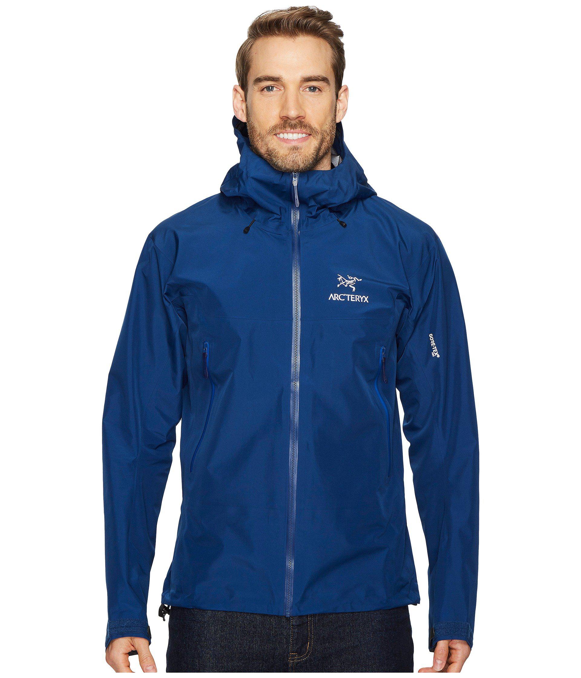 Arc'teryx Beta Lt Jacket (black) Men's Coat in Blue for Men | Lyst