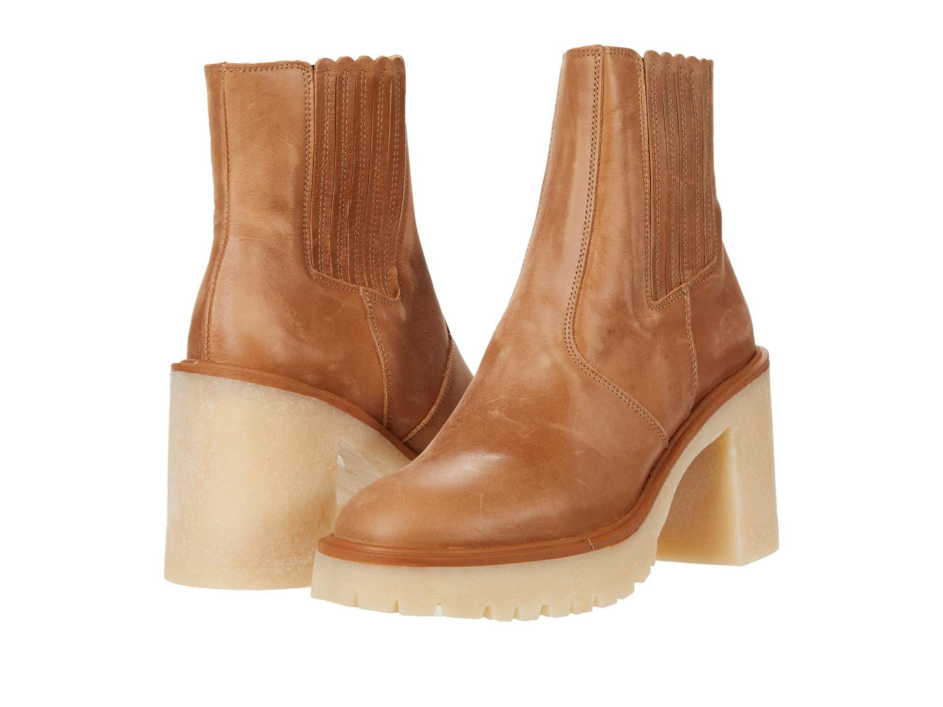 Free People James Chelsea Boot in Brown 