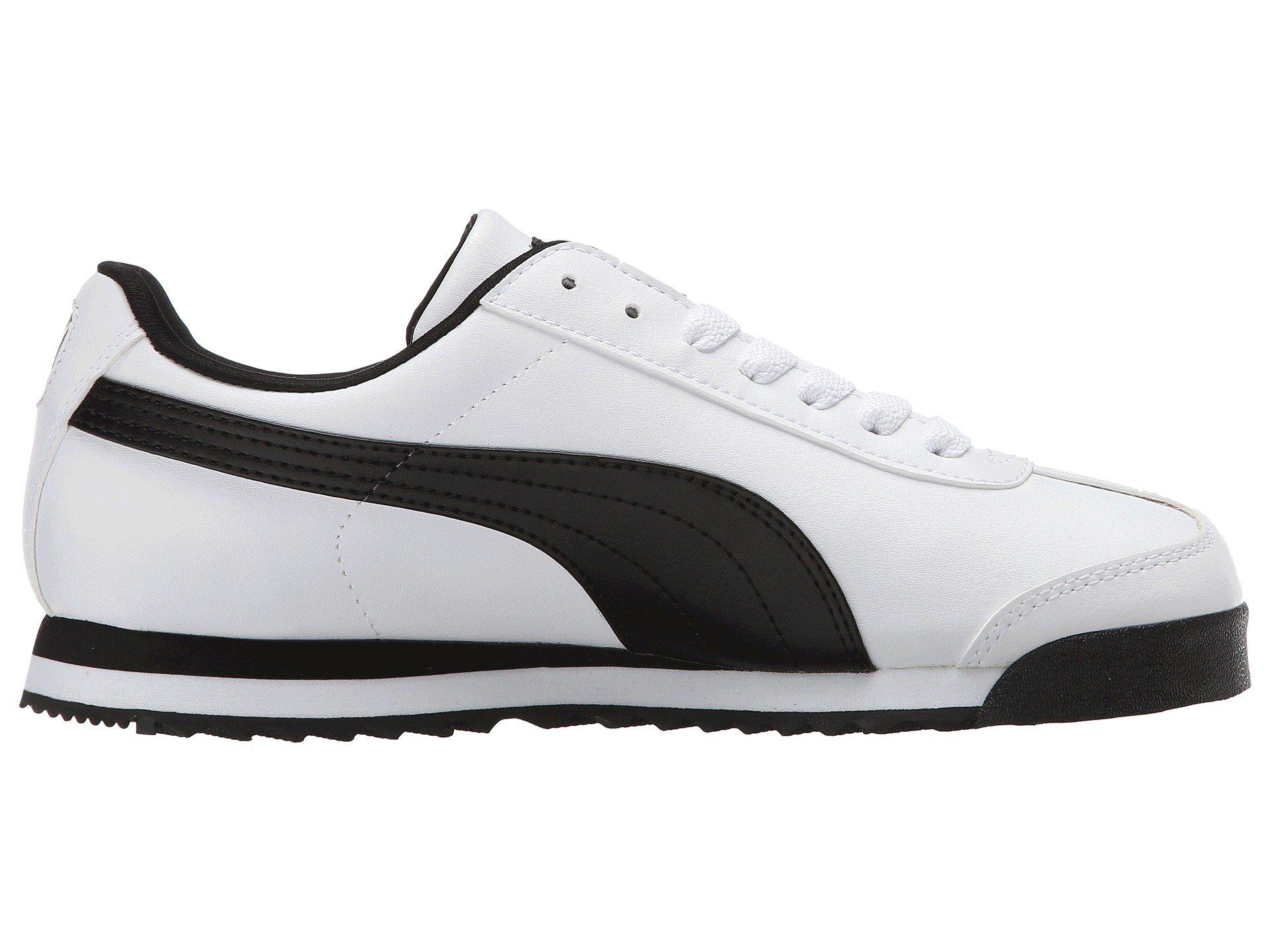 PUMA Synthetic Roma Basic (white/light Grey) Men's Shoes for Men - Lyst